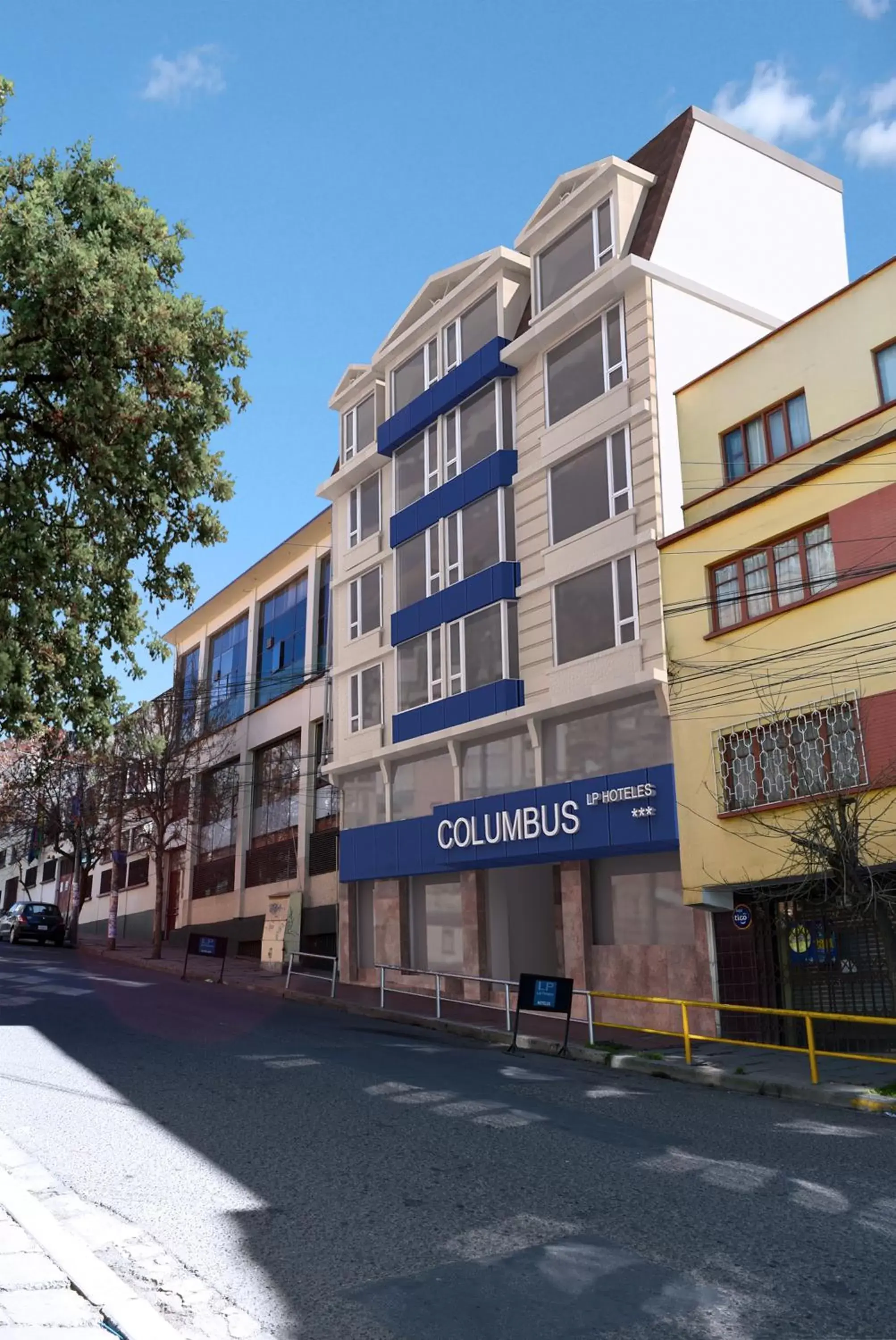 Facade/entrance, Property Building in Hotel LP Columbus