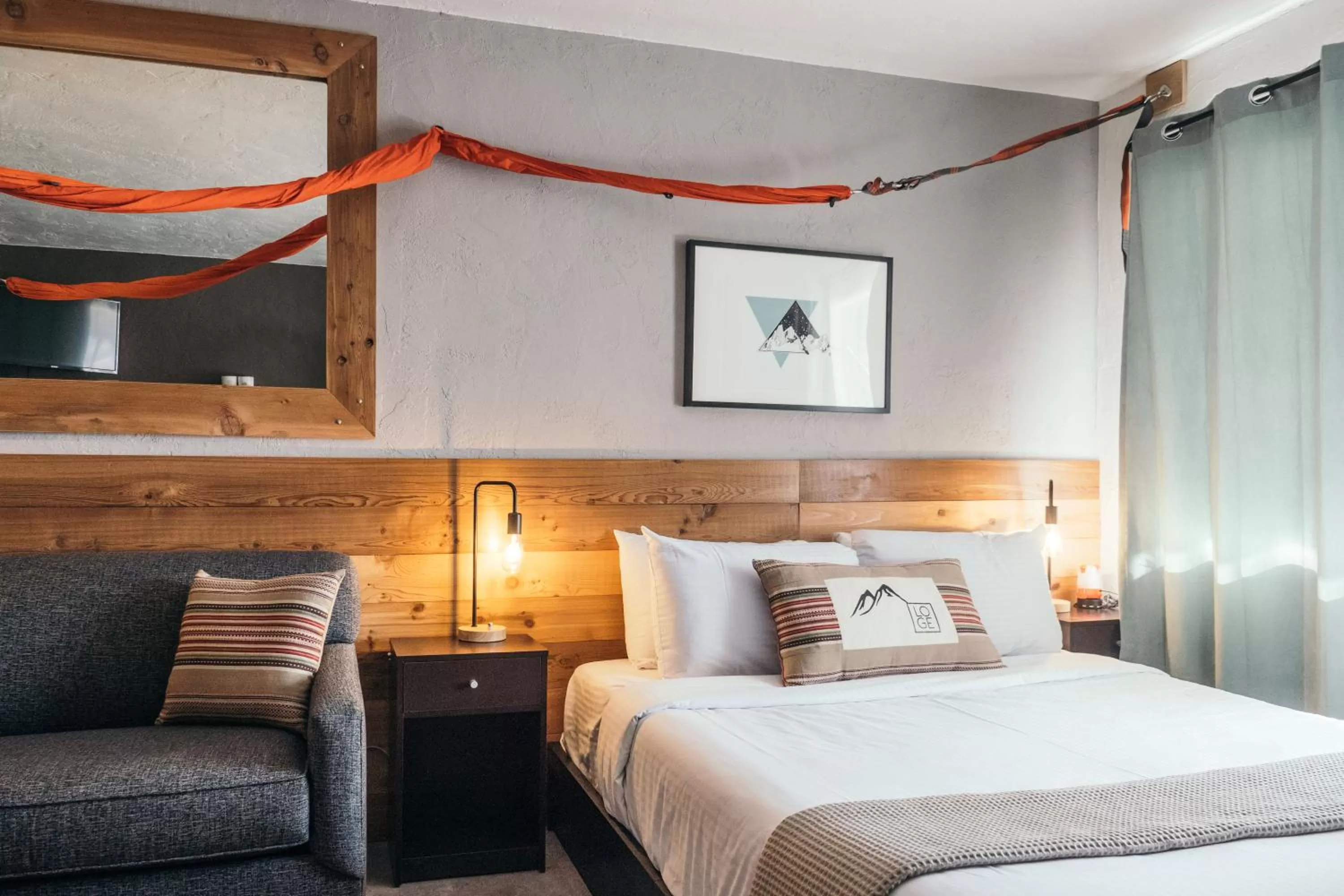 Bed in Summit View Inn