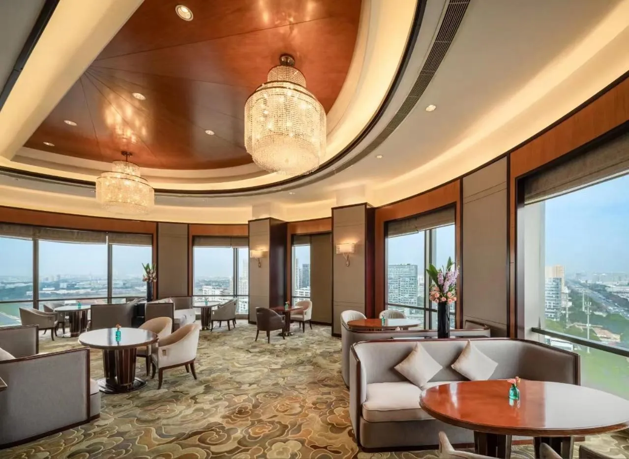 Seating area in InterContinental Changzhou by IHG
