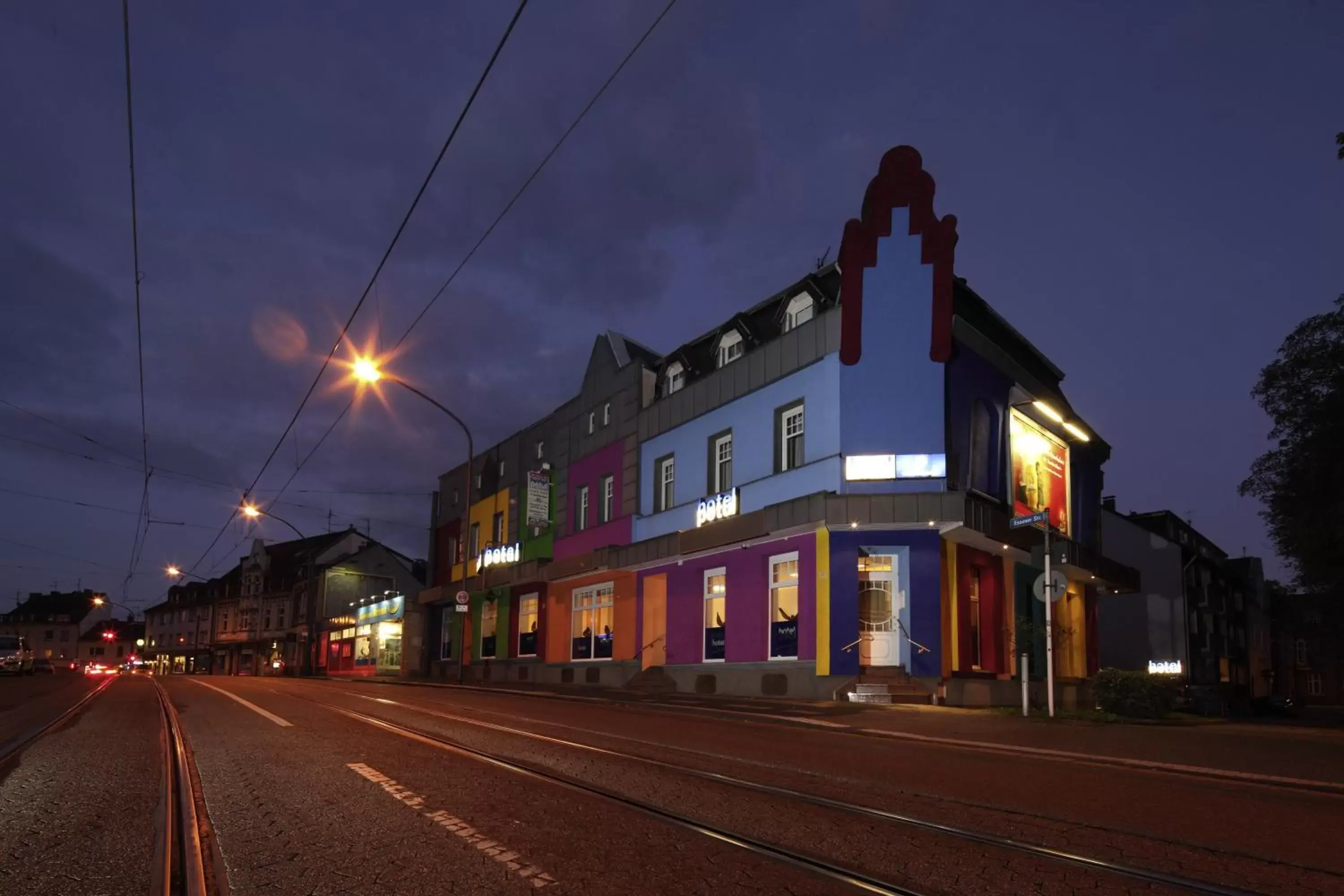 Facade/entrance, Property Building in Hotel Petul An der Zeche