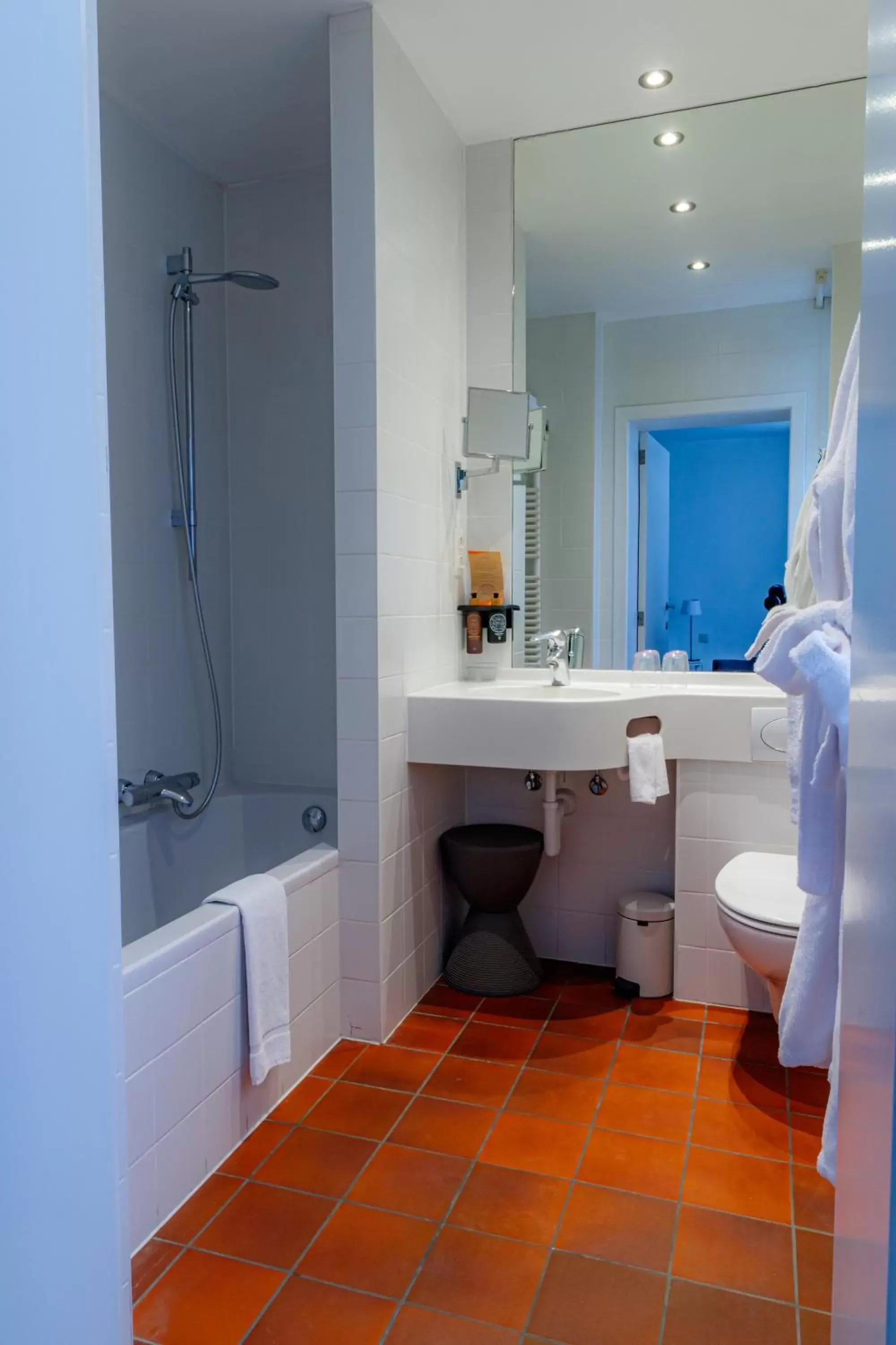 Shower, Bathroom in Hotel Montanus