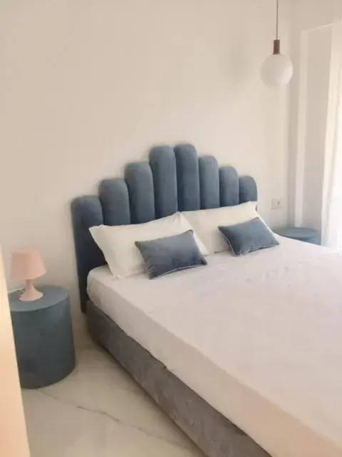 Bed in S'O Suites Tropea