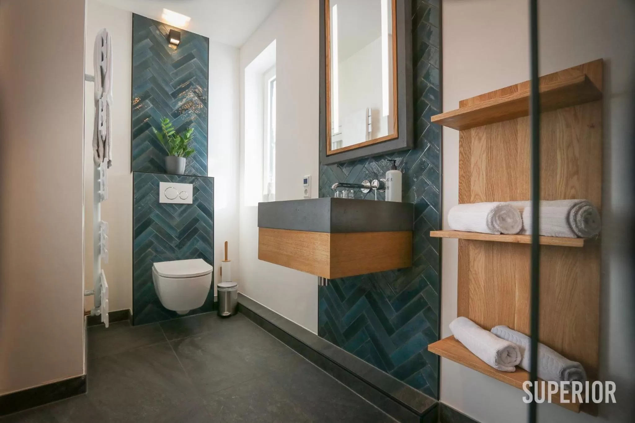 Bathroom in Harz BnB Werkmeister