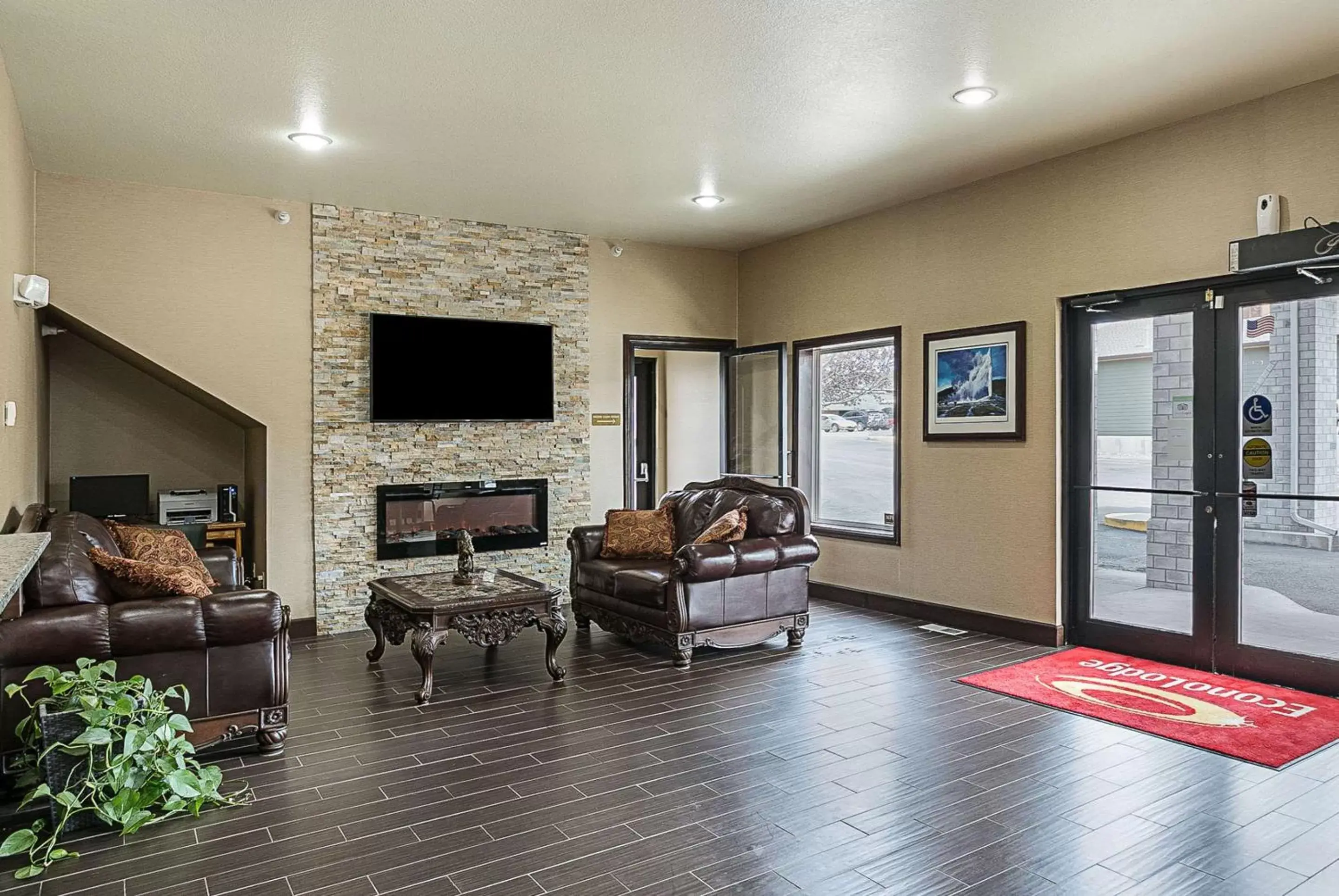 Lobby or reception in Econo Lodge Livingston