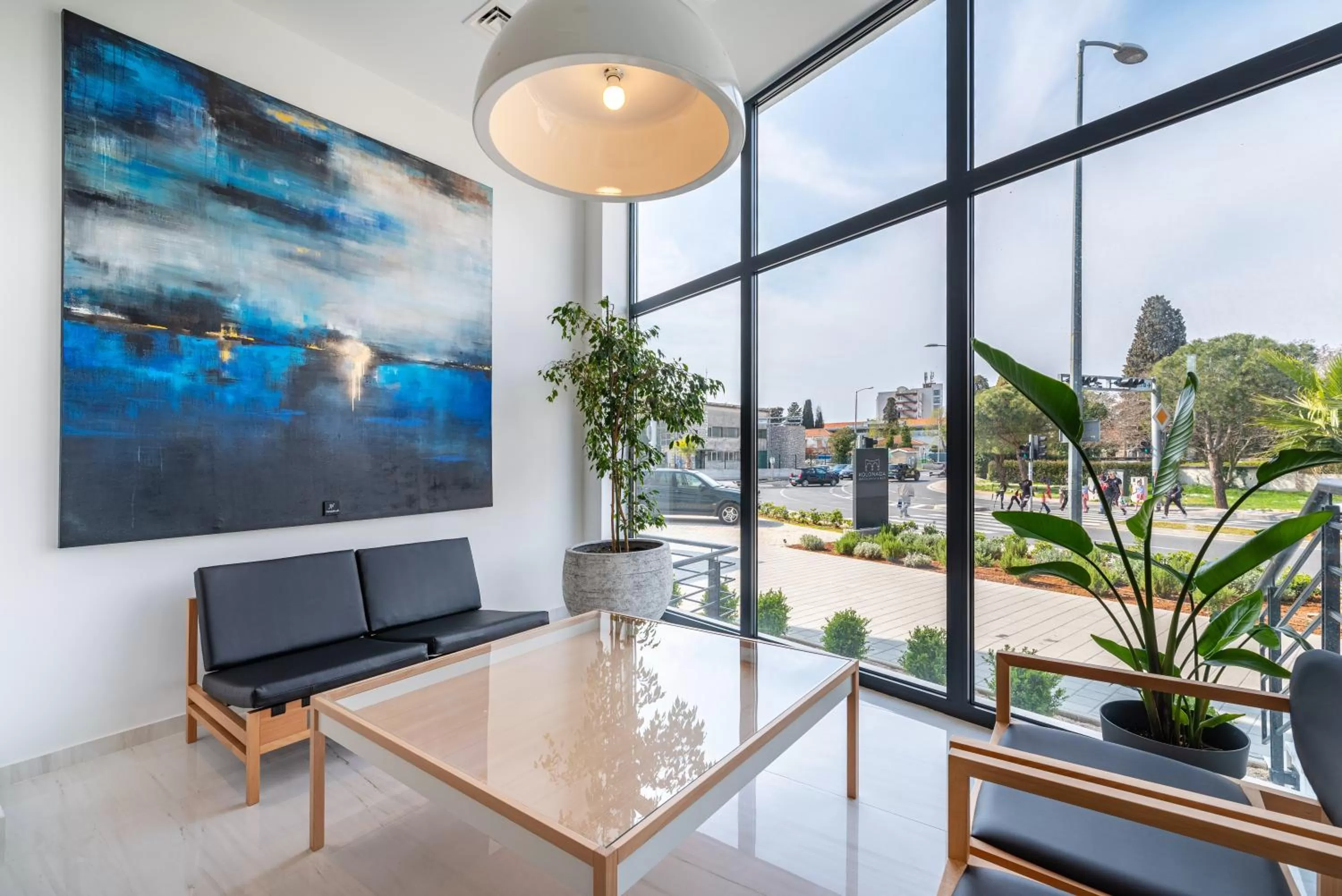 Seating area in Miramare Hotel