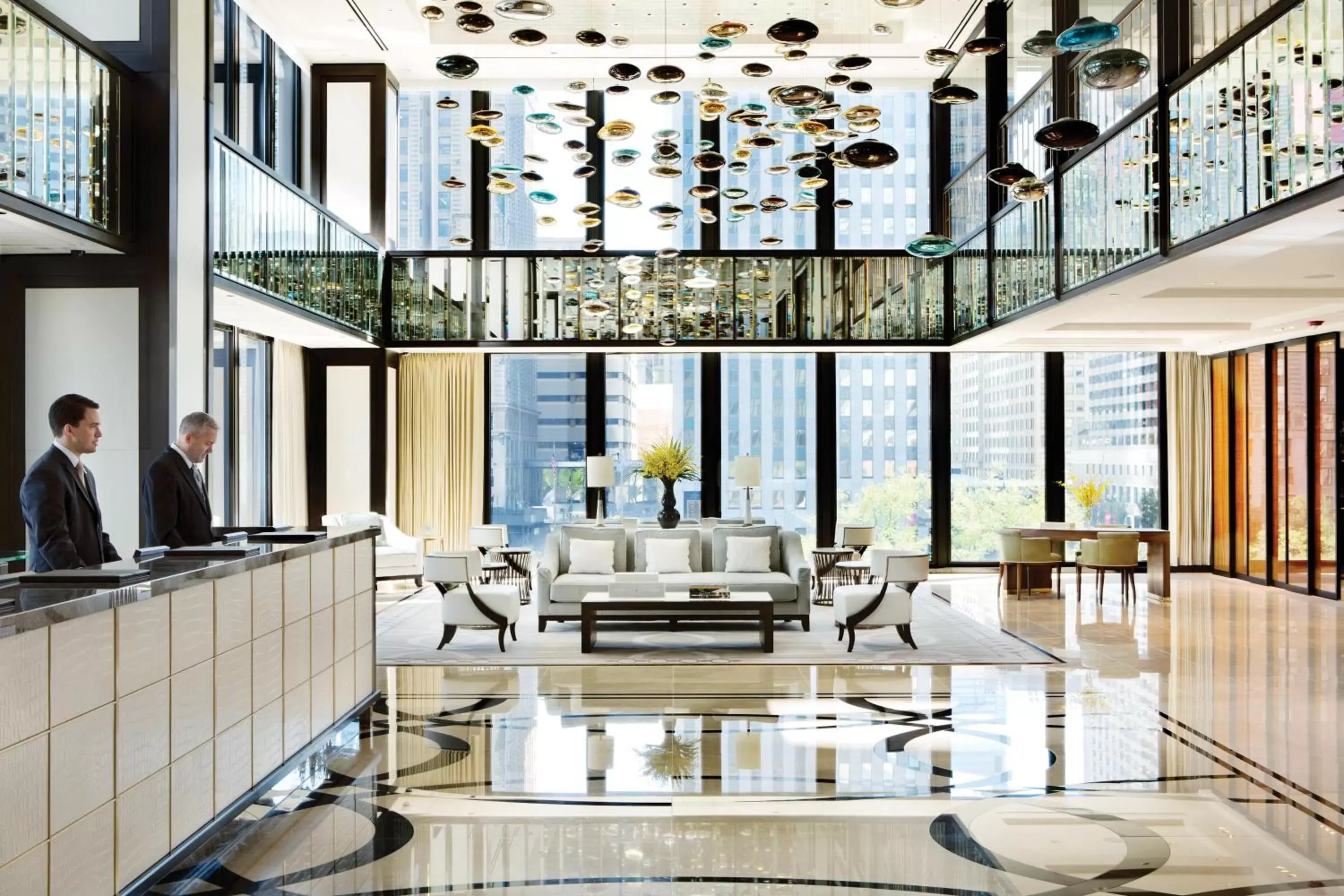 Lobby or reception, Restaurant/Places to Eat in The Langham Chicago