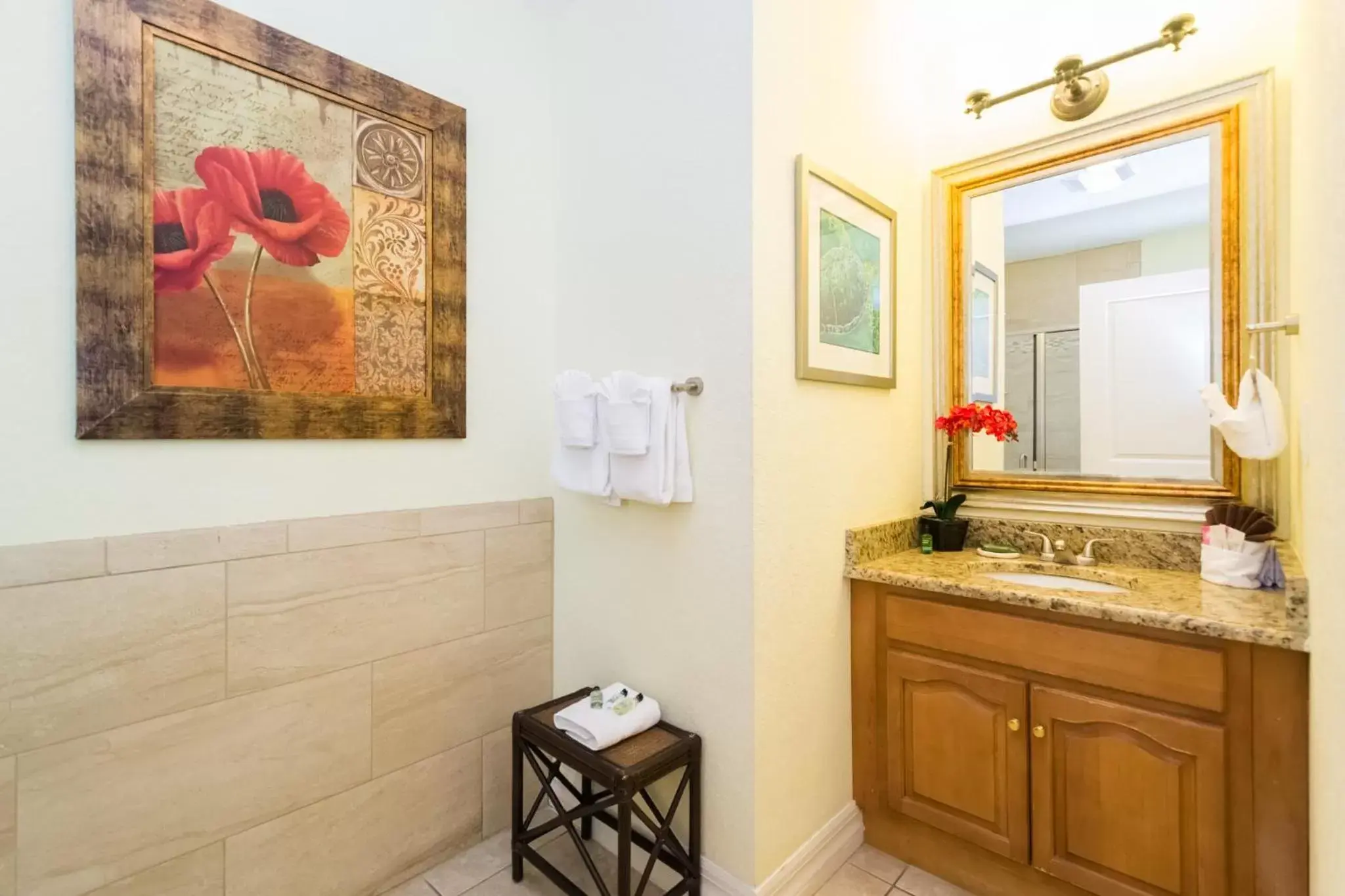 Bathroom in Tropical Beach Resorts - Sarasota