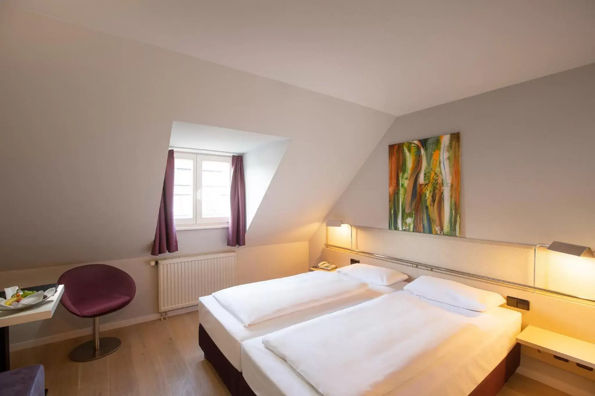 Bedroom, Bed in Schloss Reinach