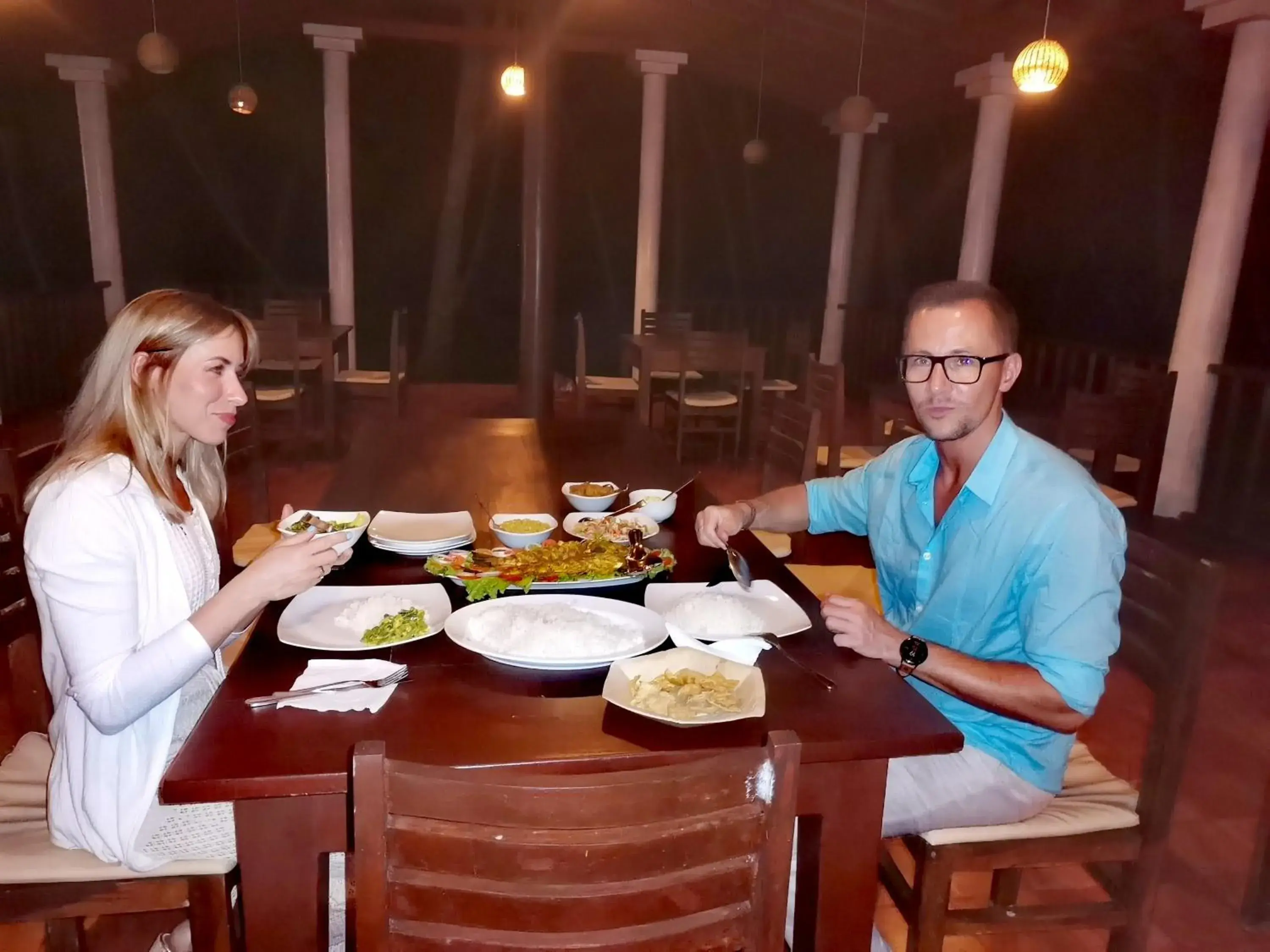 Dinner in Helios Beach Resort