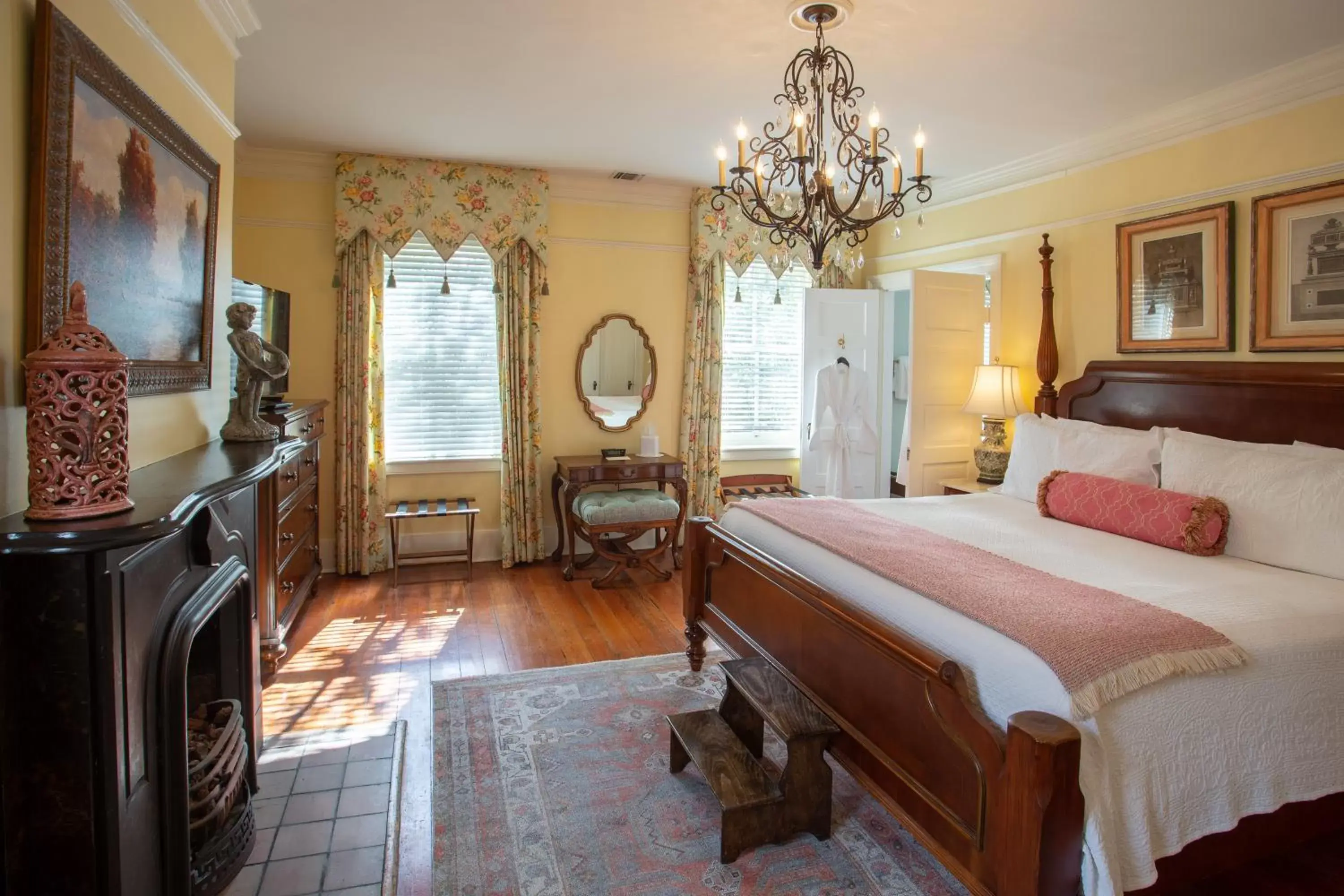 Bedroom in The Gastonian, Historic Inns of Savannah Collection