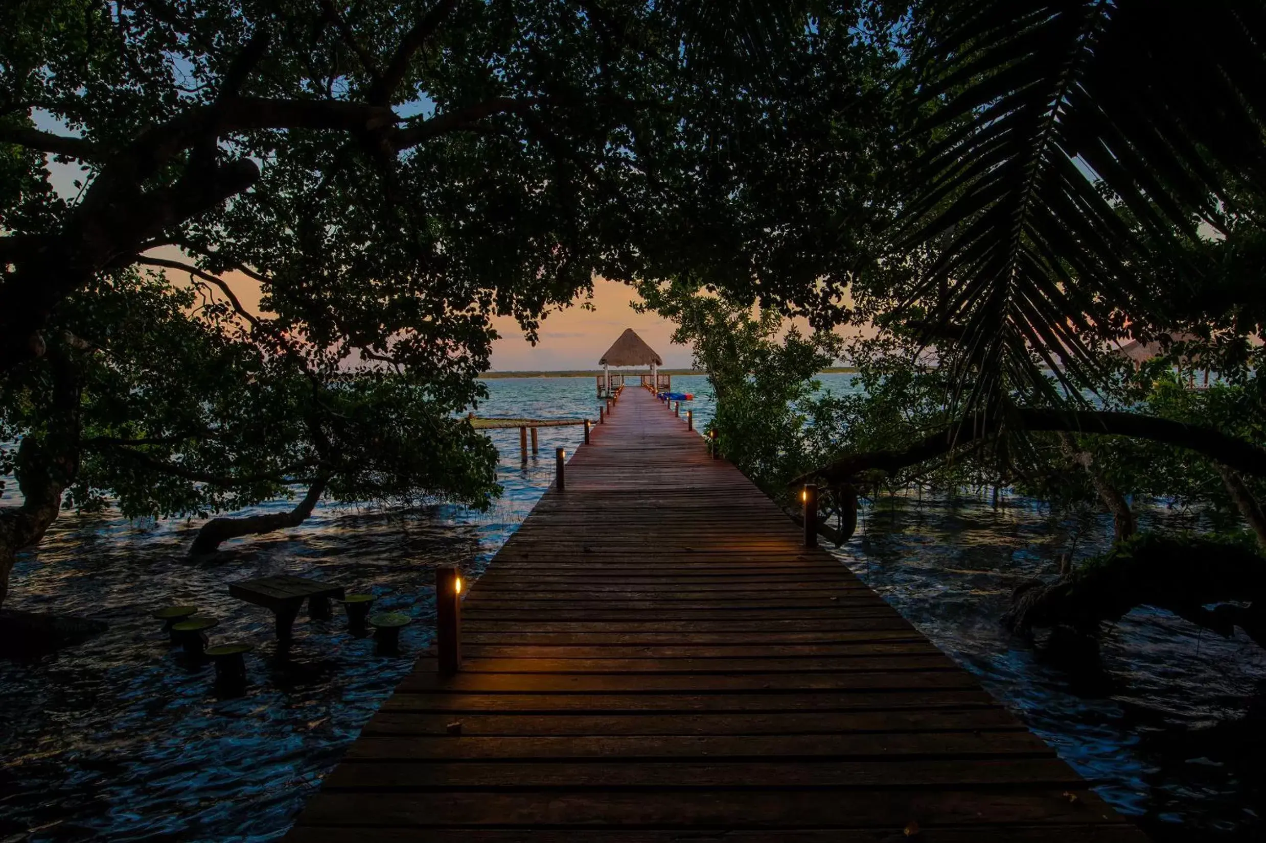 Lake view in Casa Aakal Lagoon Front