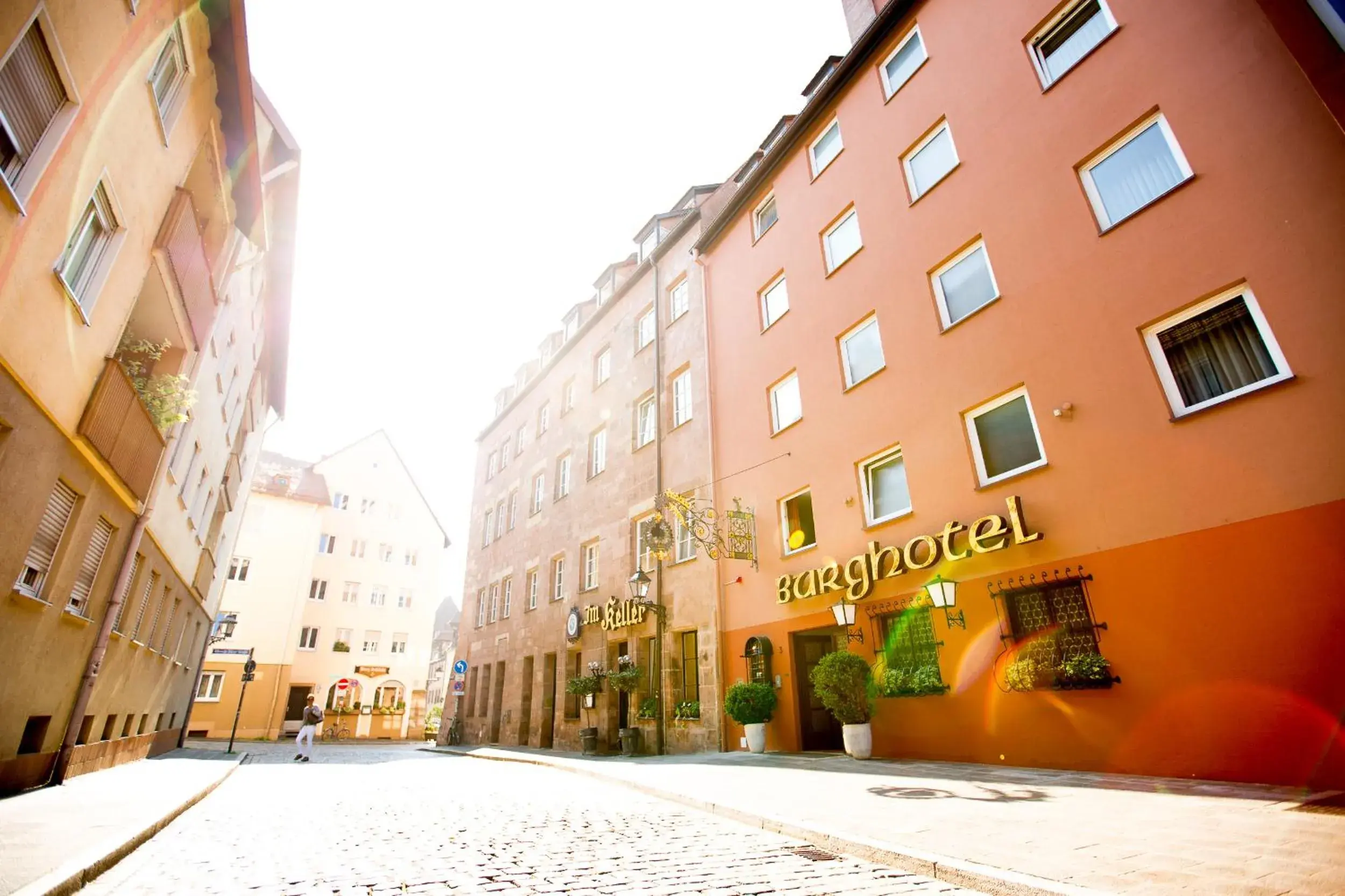 Property building in Burghotel Nürnberg