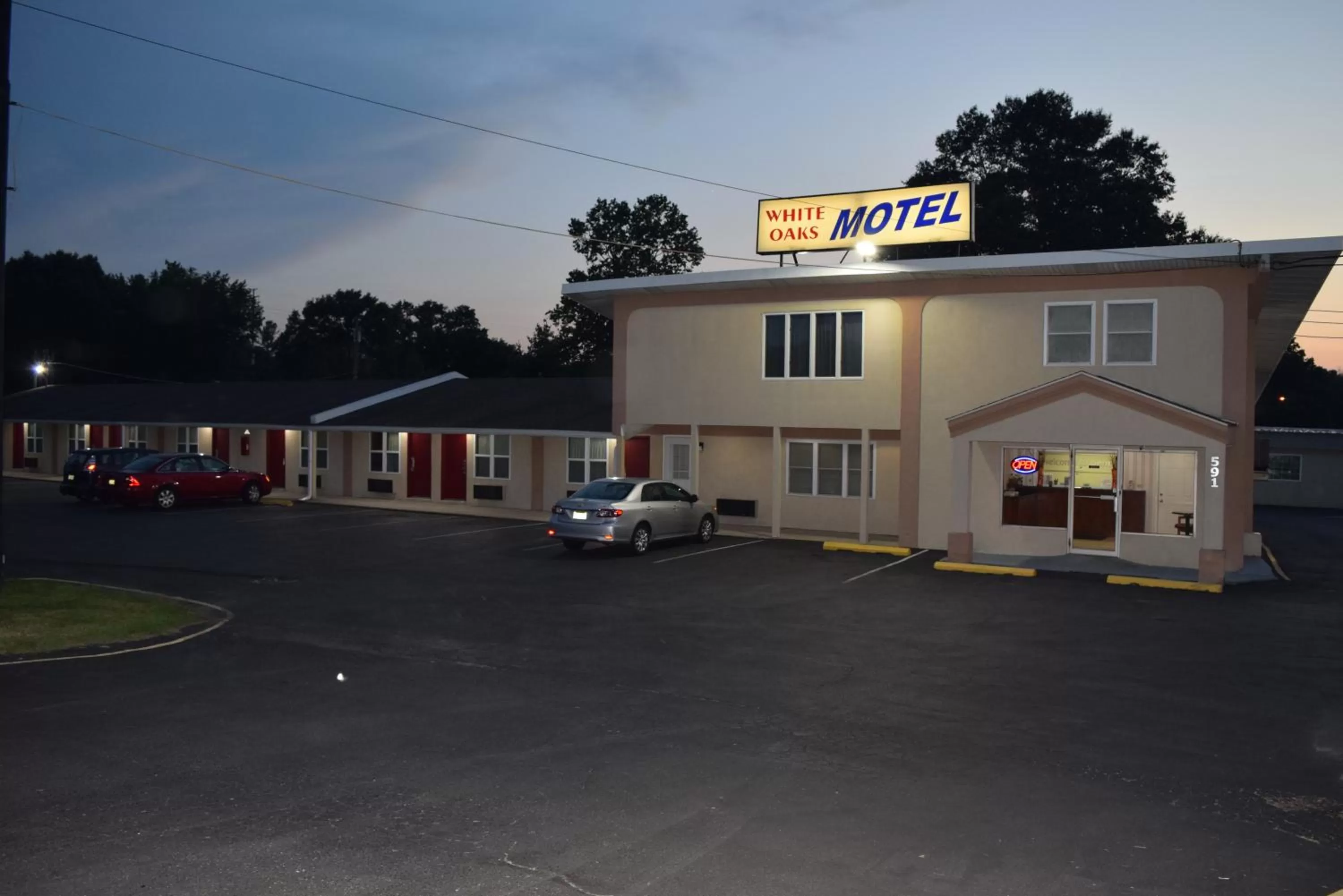 Property building in White Oaks Motel Pennsville/Carneys Point