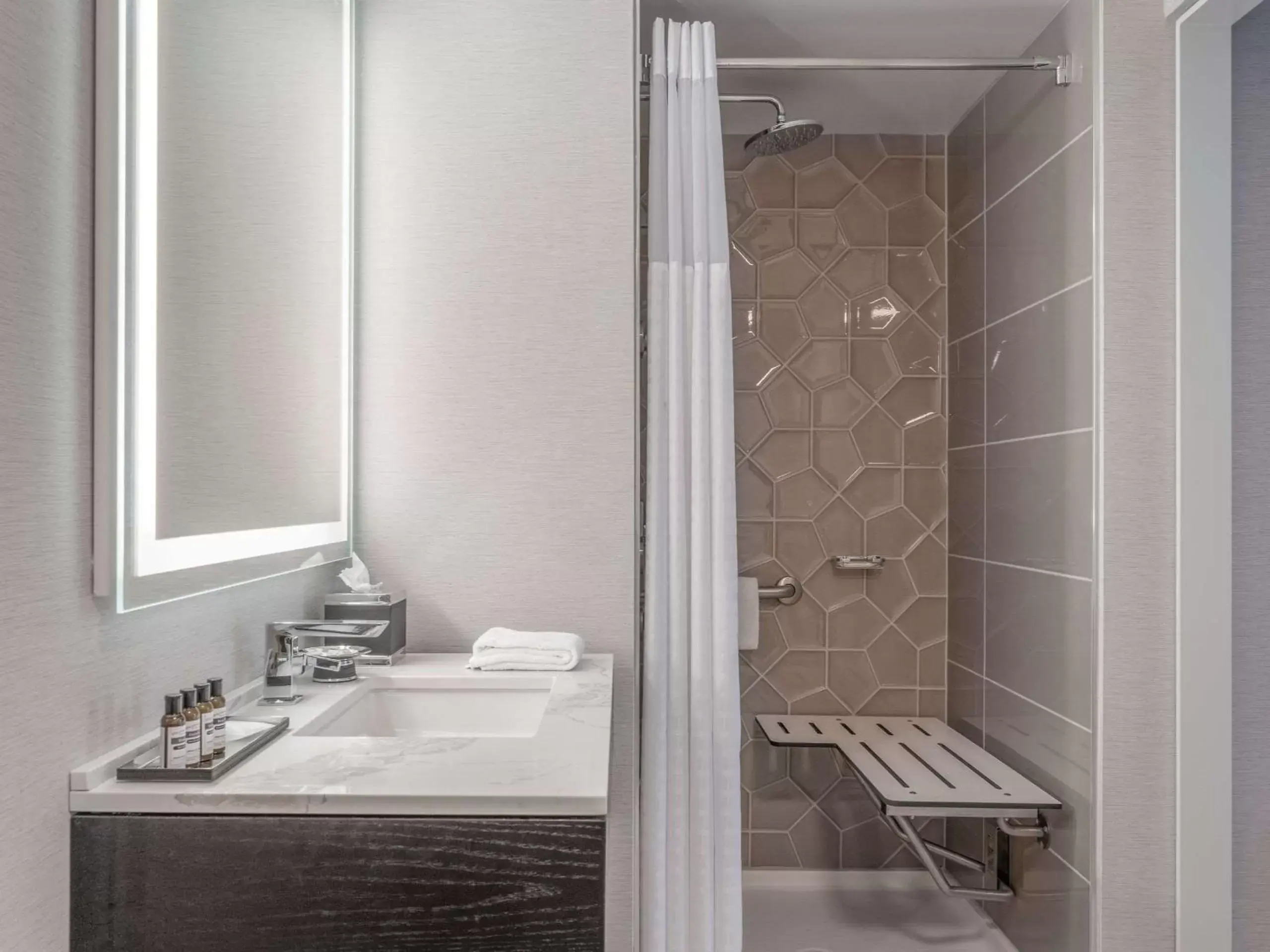 Double Room with Two Double Beds and Accessible Shower - Disability Access in Hyatt Regency Deerfield Double Room with Two Double Beds and Accessible Shower - Disability Access in Hyatt Regency Deerfield