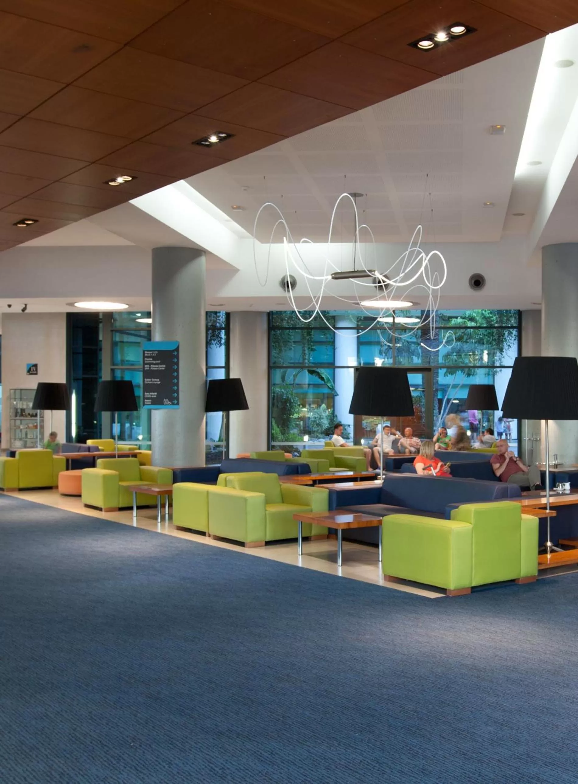 Lobby or reception in Hotel Deloix 4* Sup