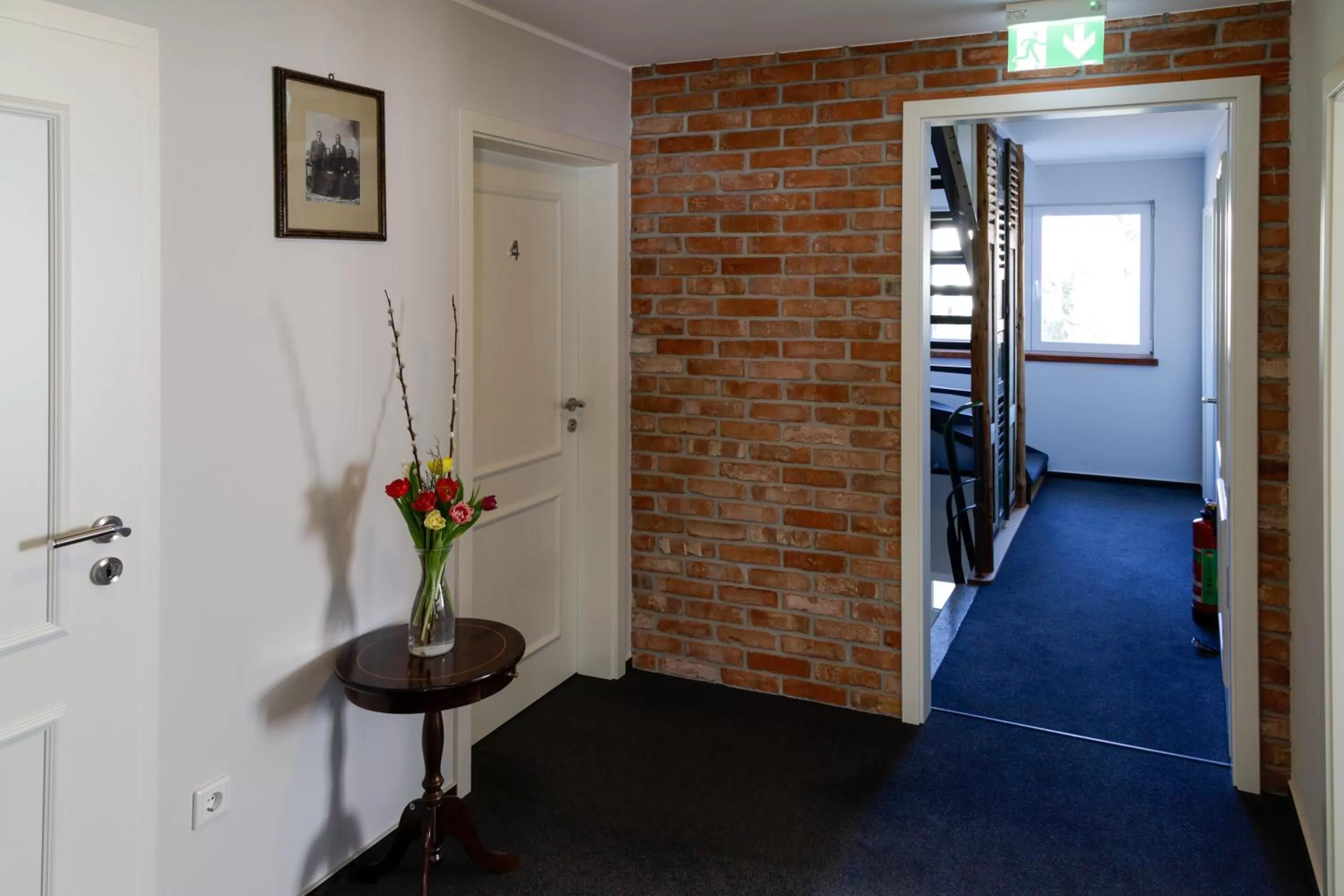 Decorative detail in Hotel Brasserie Chaussee