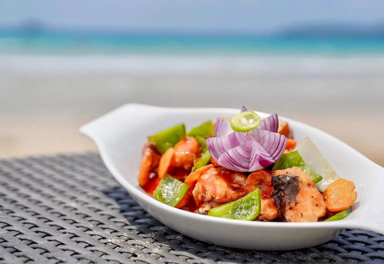 Food close-up in Nacpan Beach Glamping Managed by H Hospitality Group