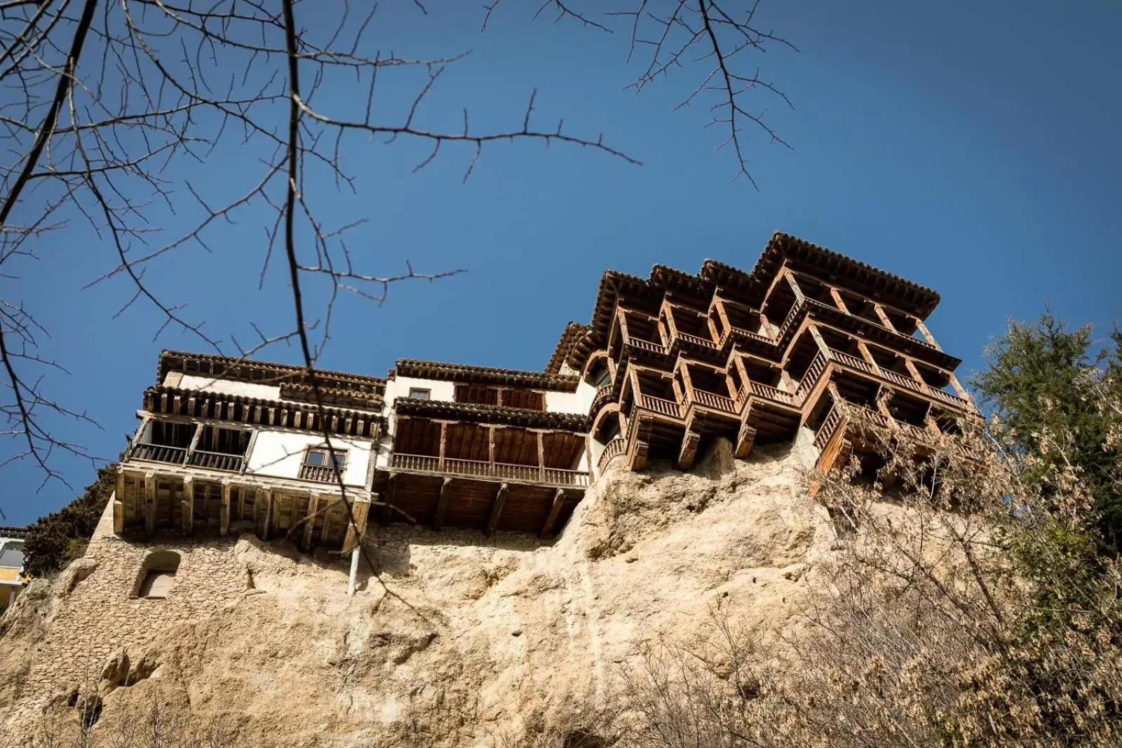 Nearby landmark, Winter in Parador de Cuenca