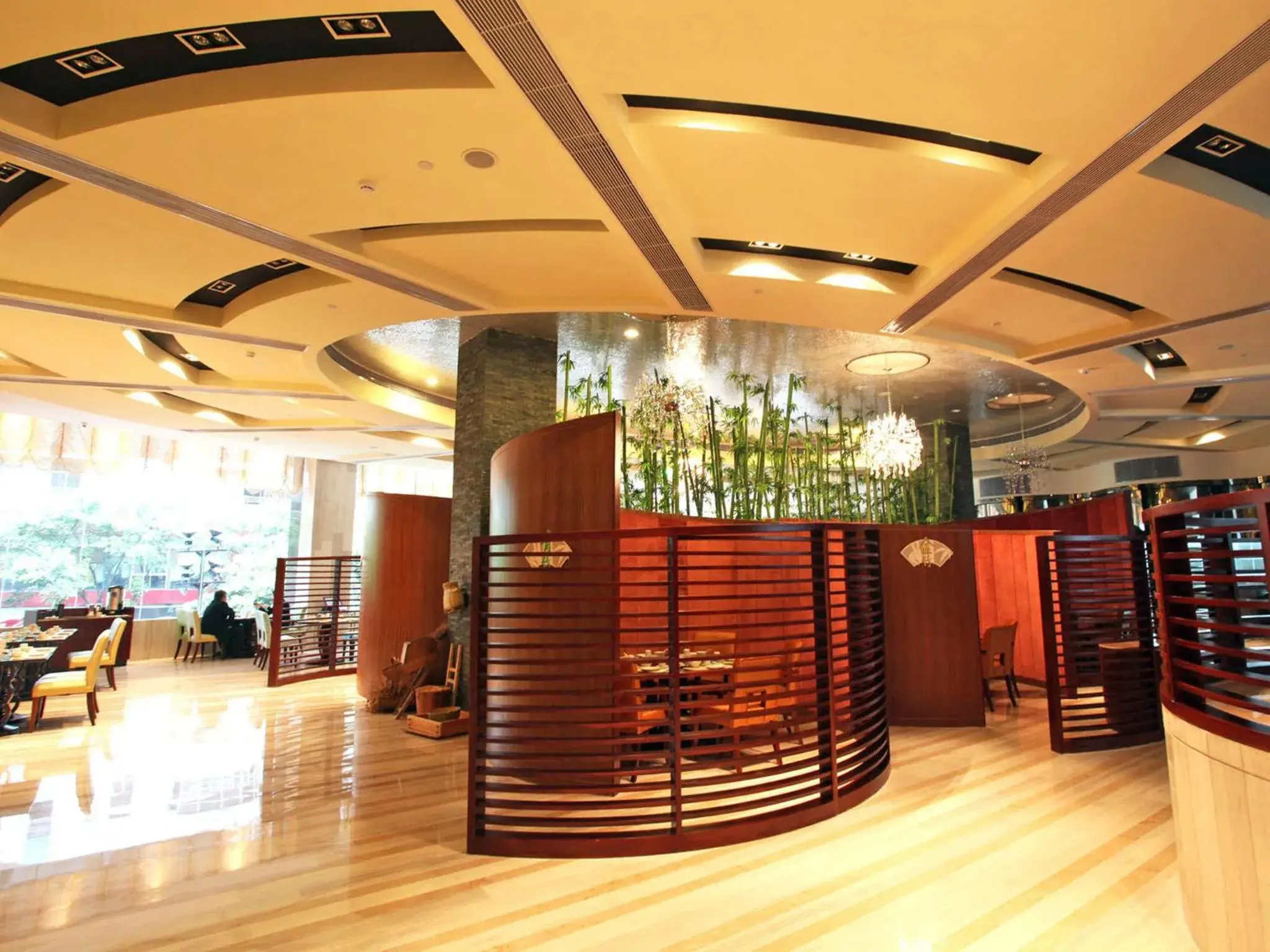 Restaurant/places to eat, Lobby/Reception in HJ International Hotel