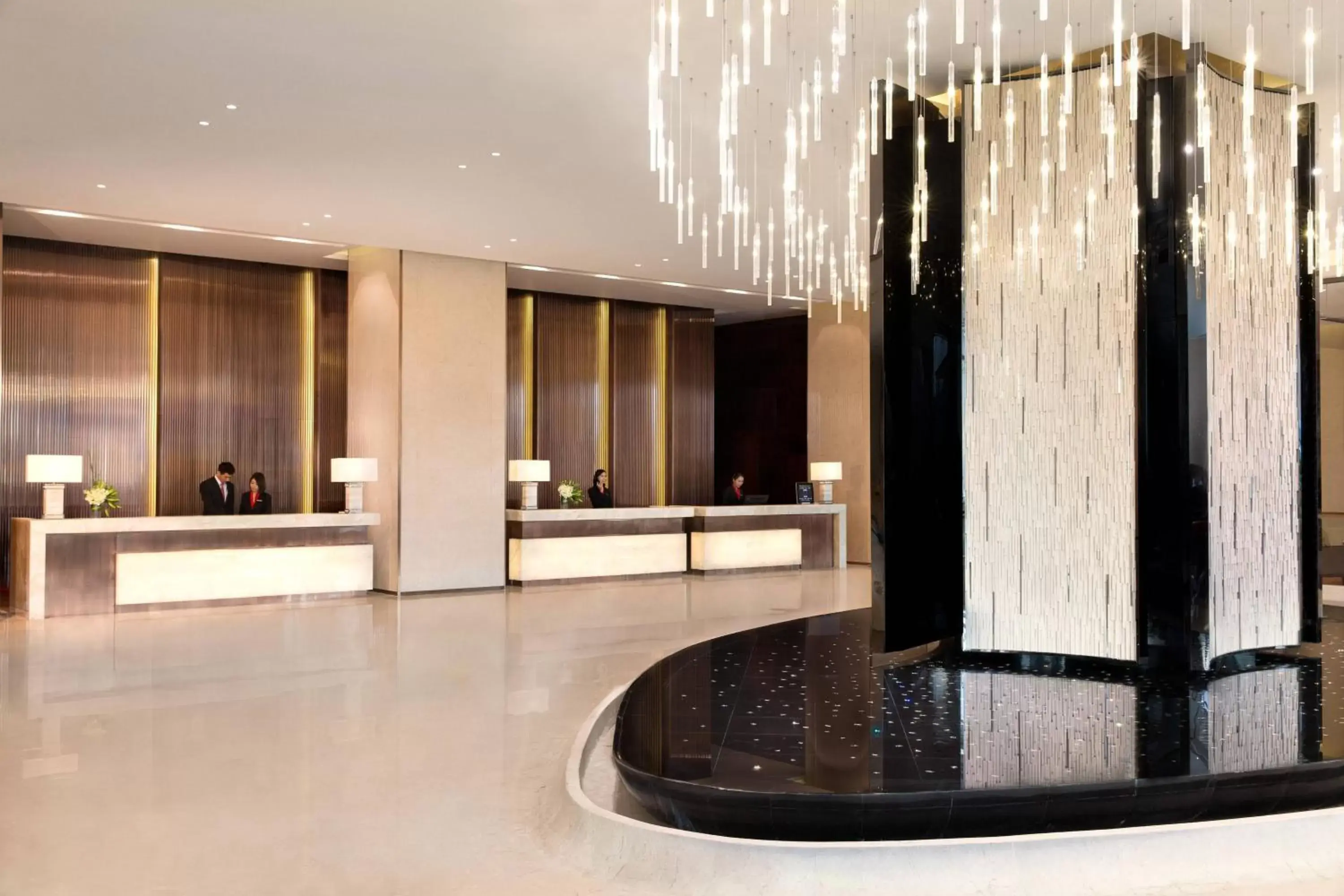 Lobby or reception in Shunde Marriott Hotel