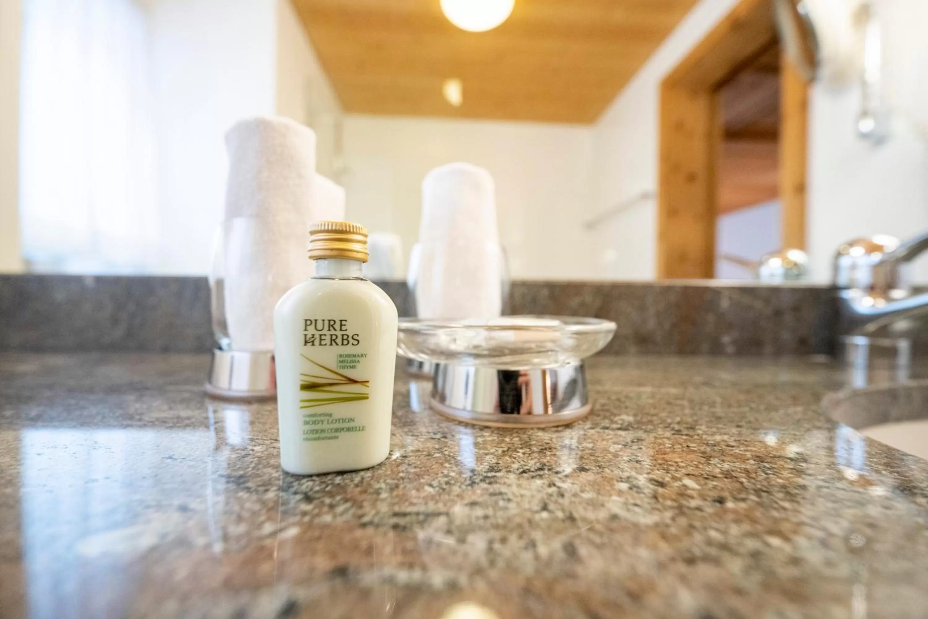 Bathroom in Hotel Engiadina