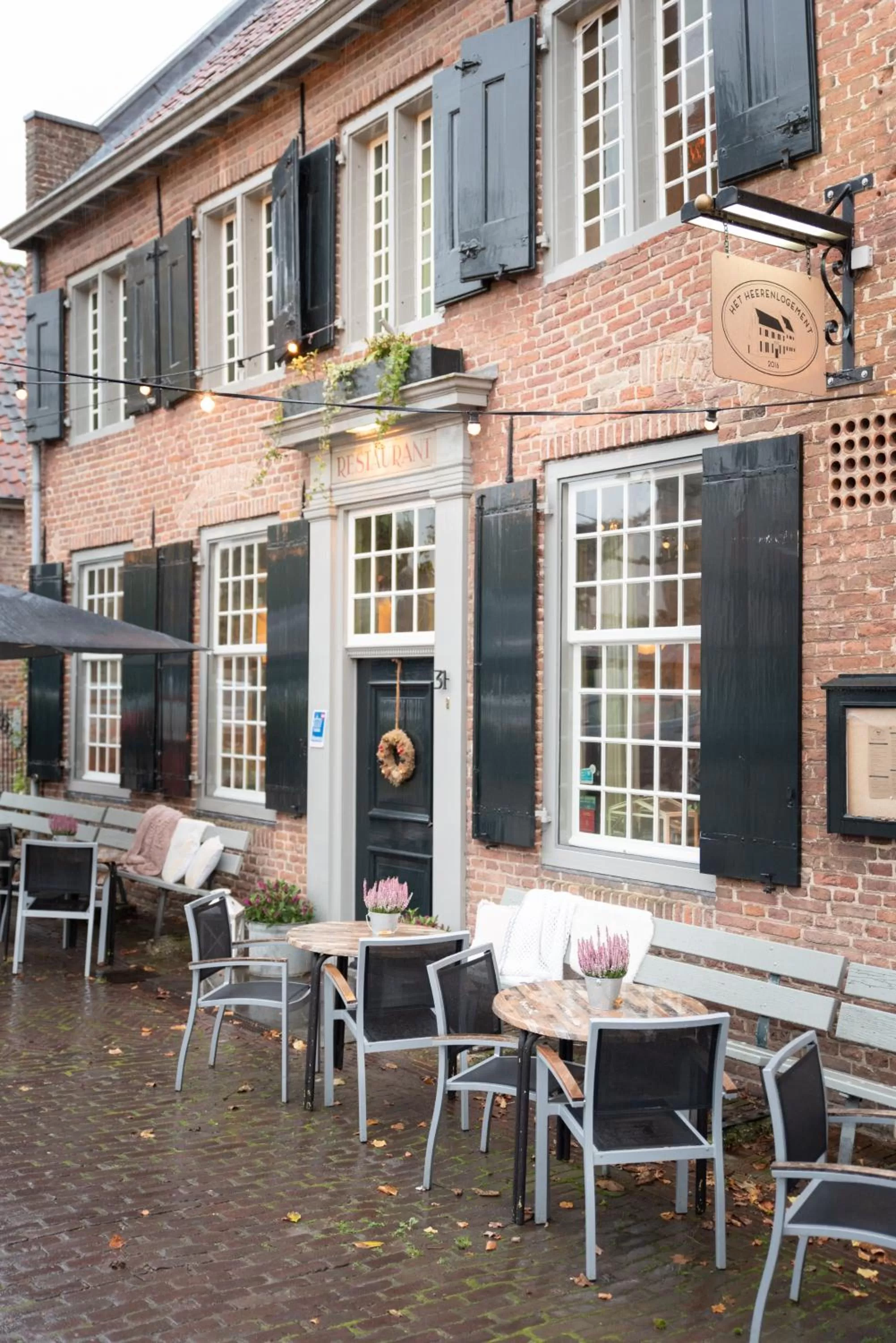 Facade/entrance in Het Heerenlogement Beusichem