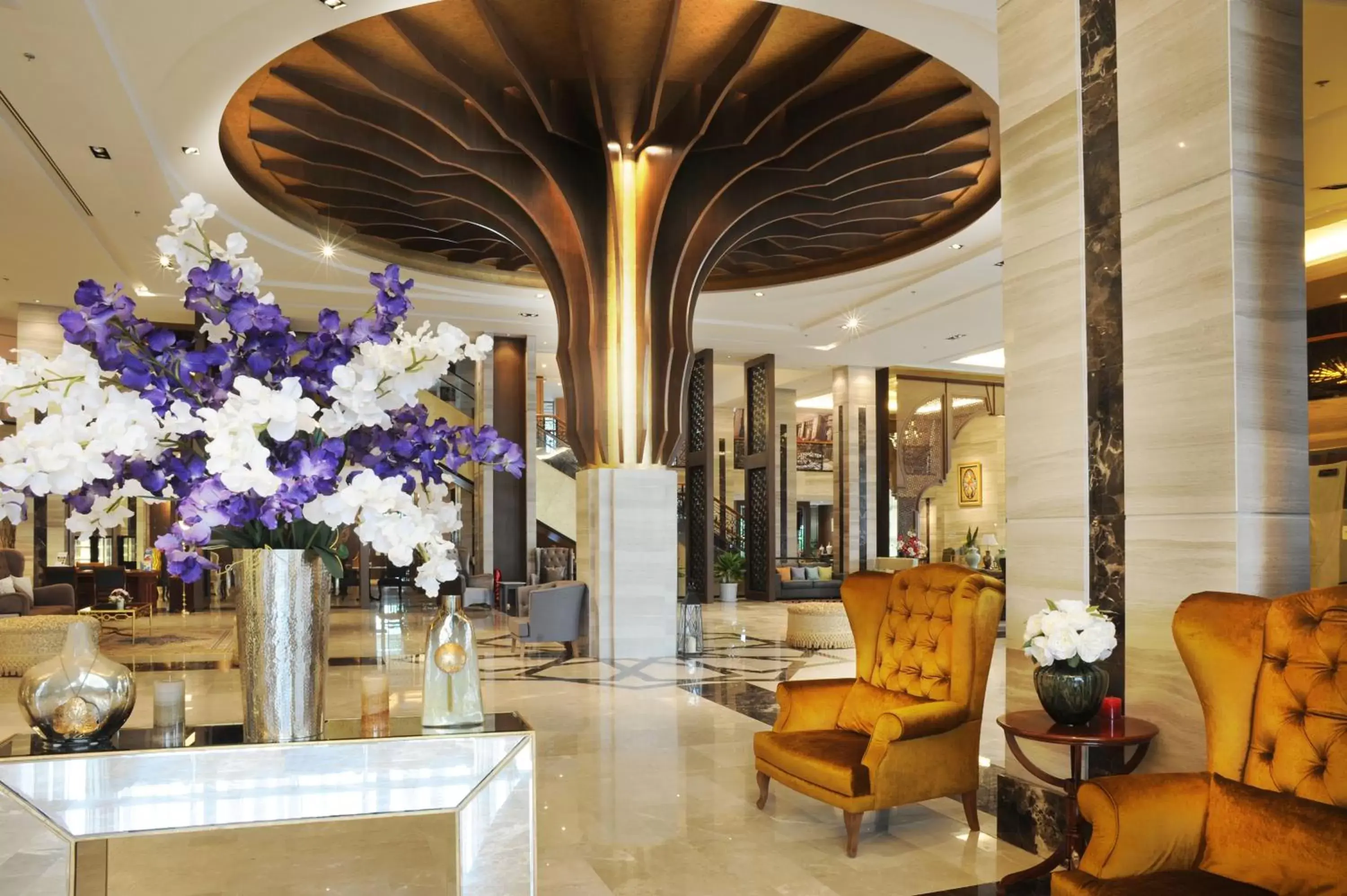 Lobby or reception, Lobby/Reception in Al Meroz Hotel Bangkok - The Leading Halal Hotel