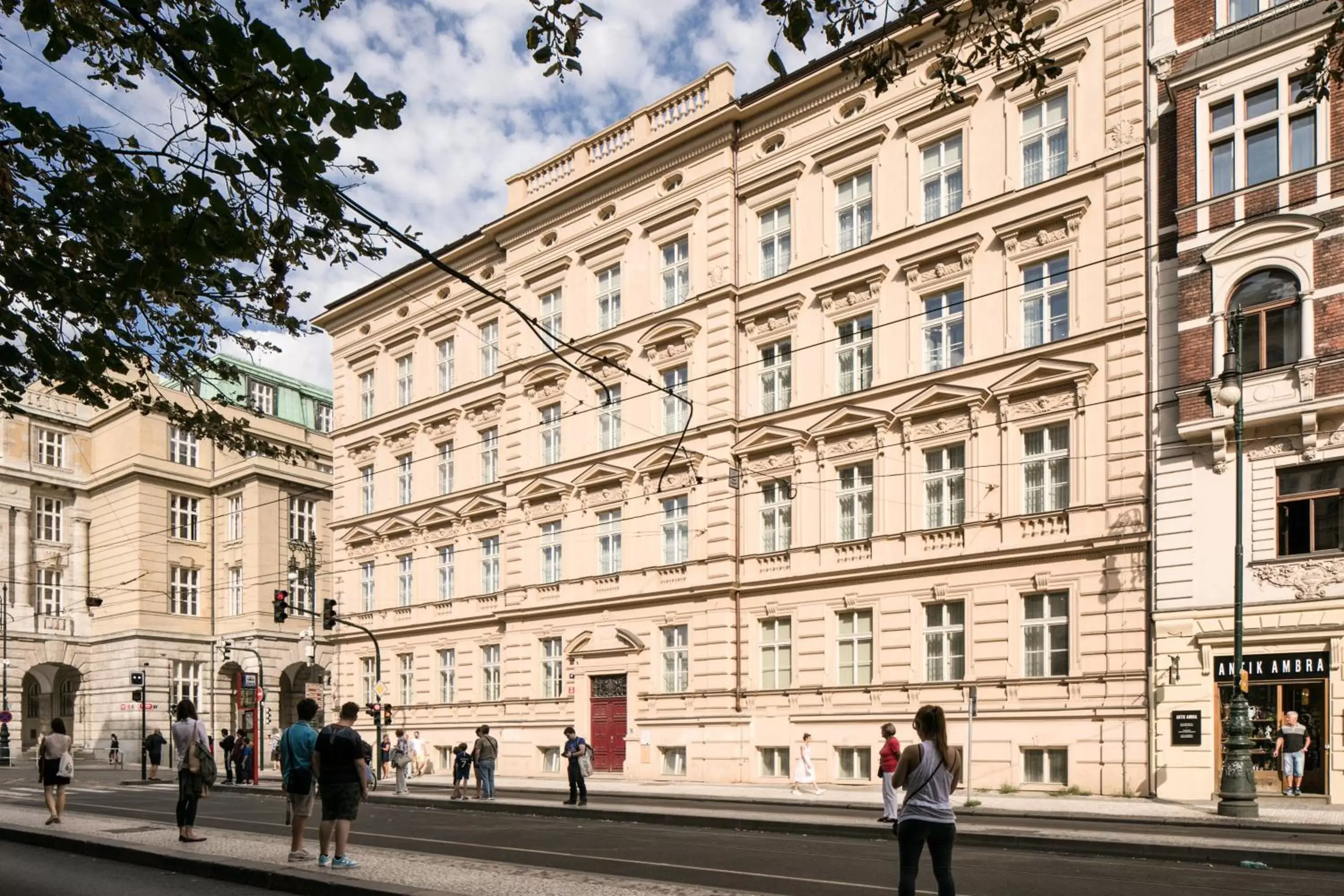 Facade/entrance, Neighborhood in Quentin Prague Hotel