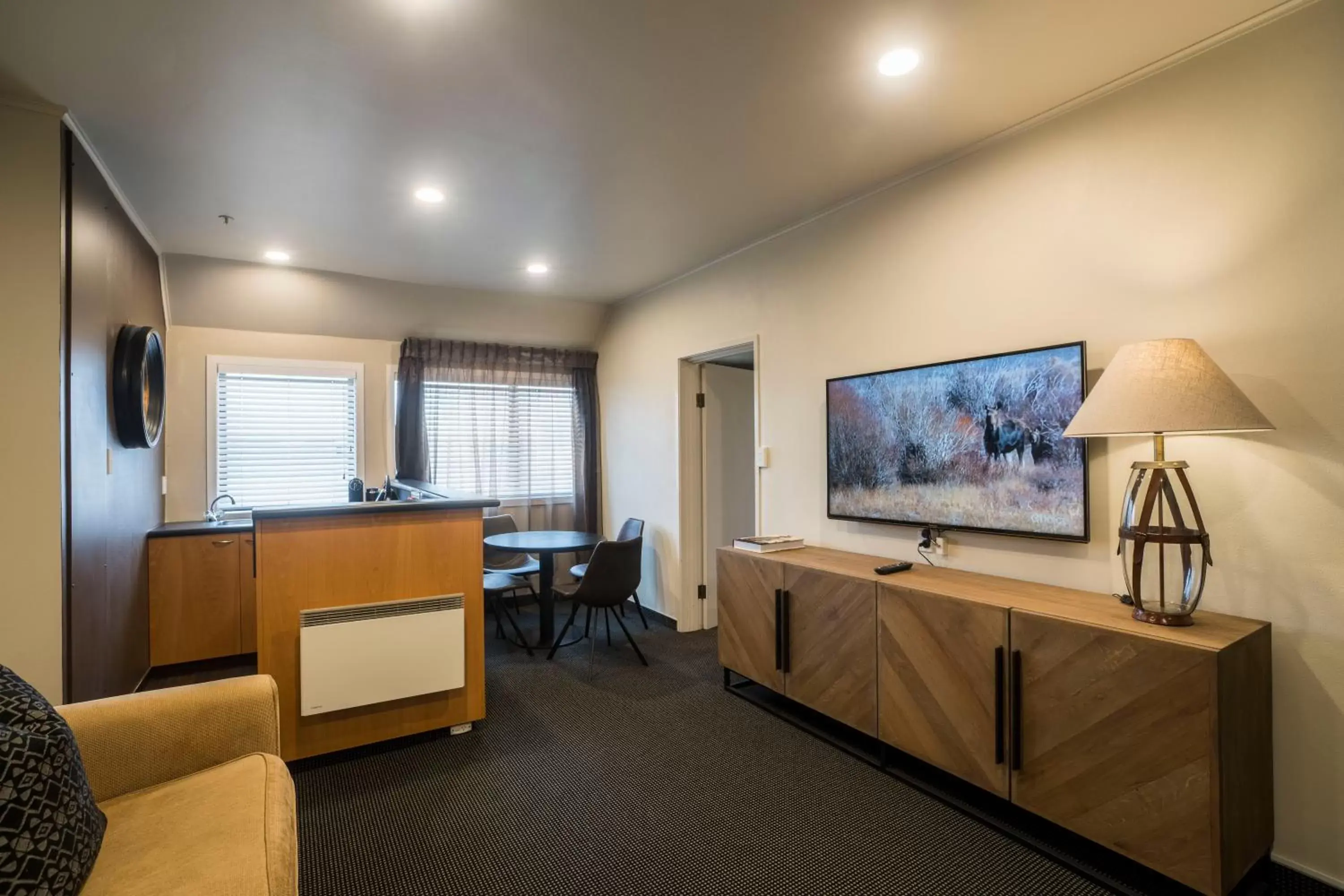 TV/Entertainment Center in The Ashley Hotel Greymouth