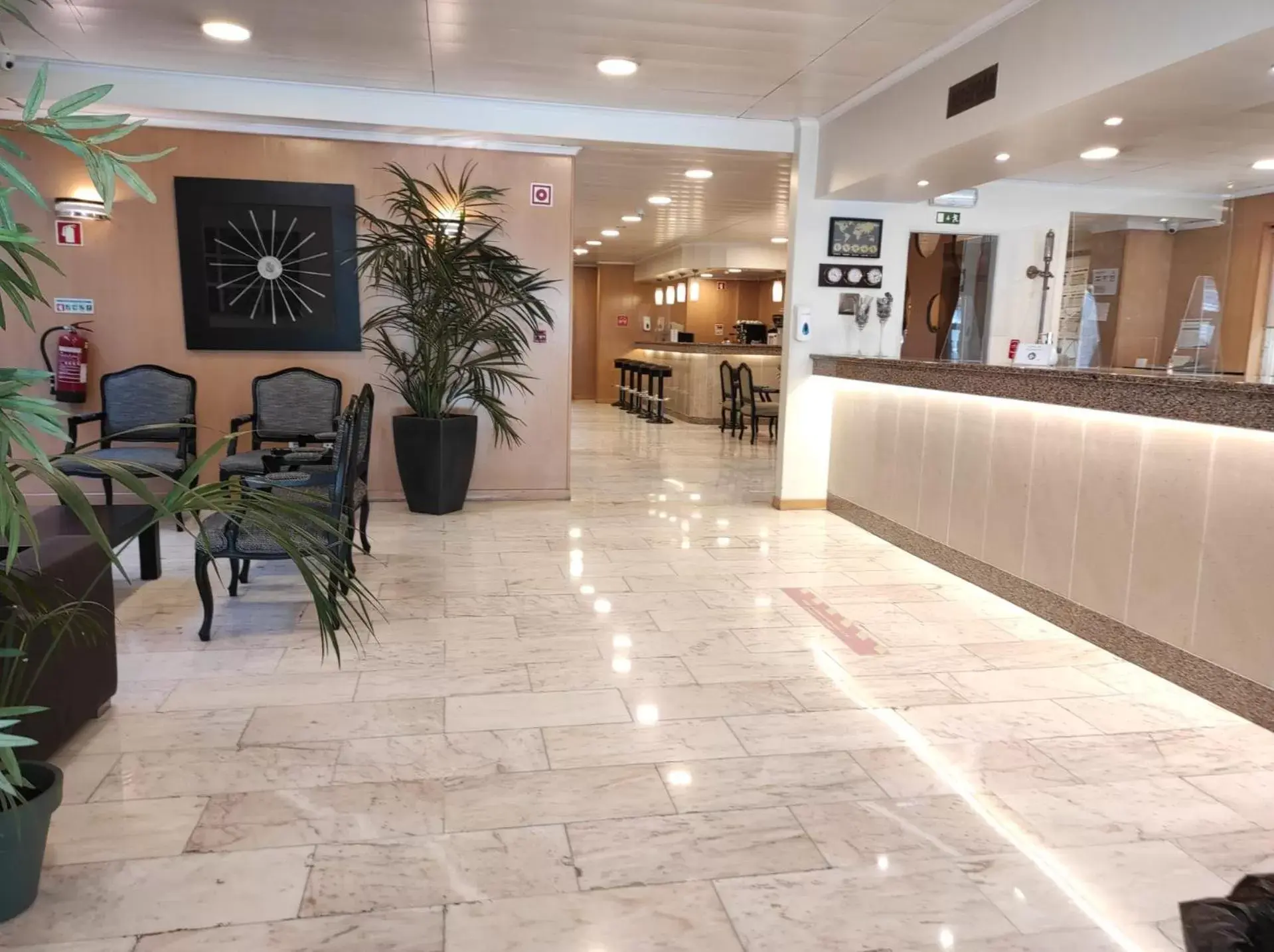 Lobby or reception in Hotel Sao Mamede
