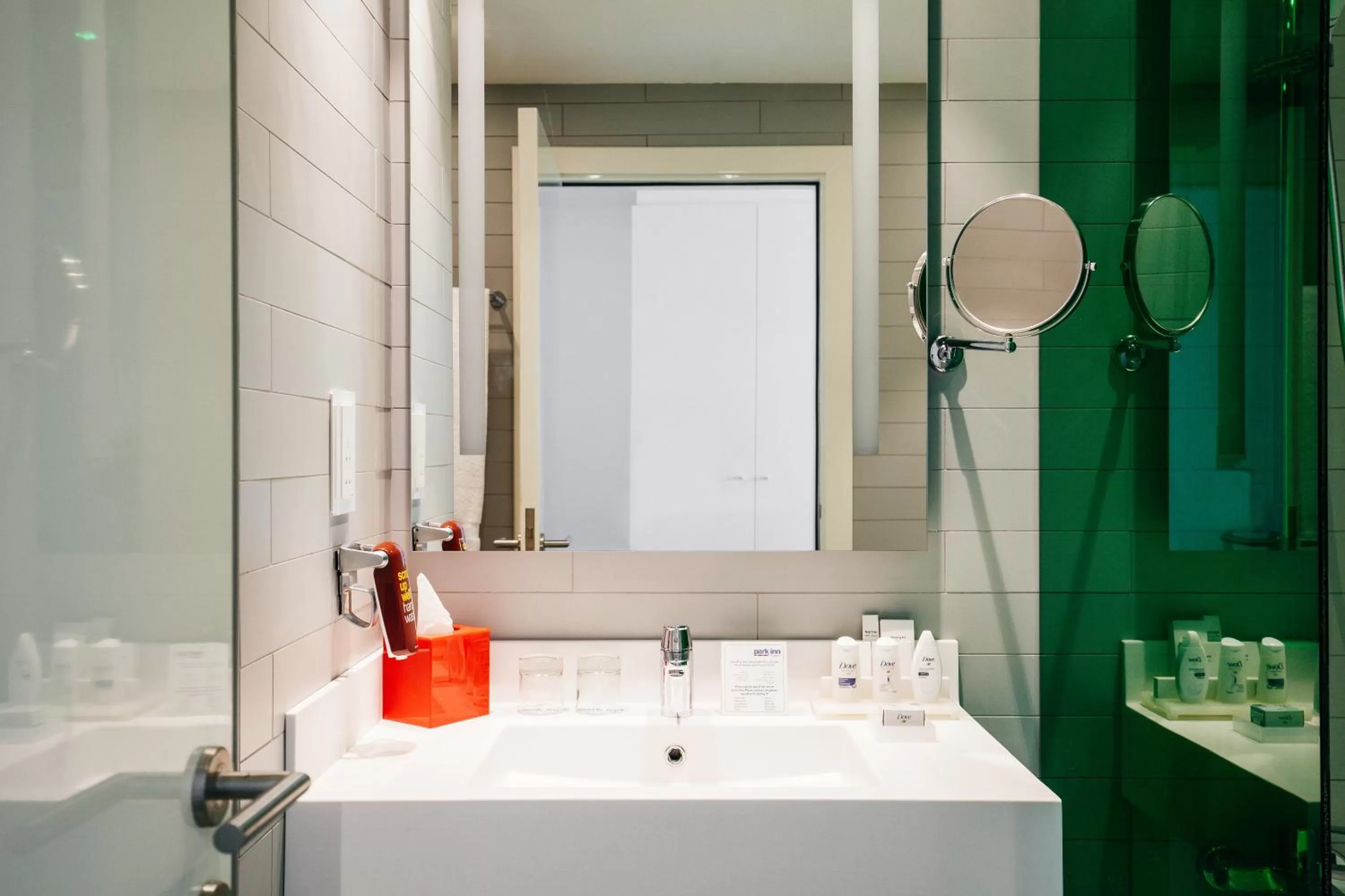 Bathroom in Park Inn by Radisson Dubai Motor City