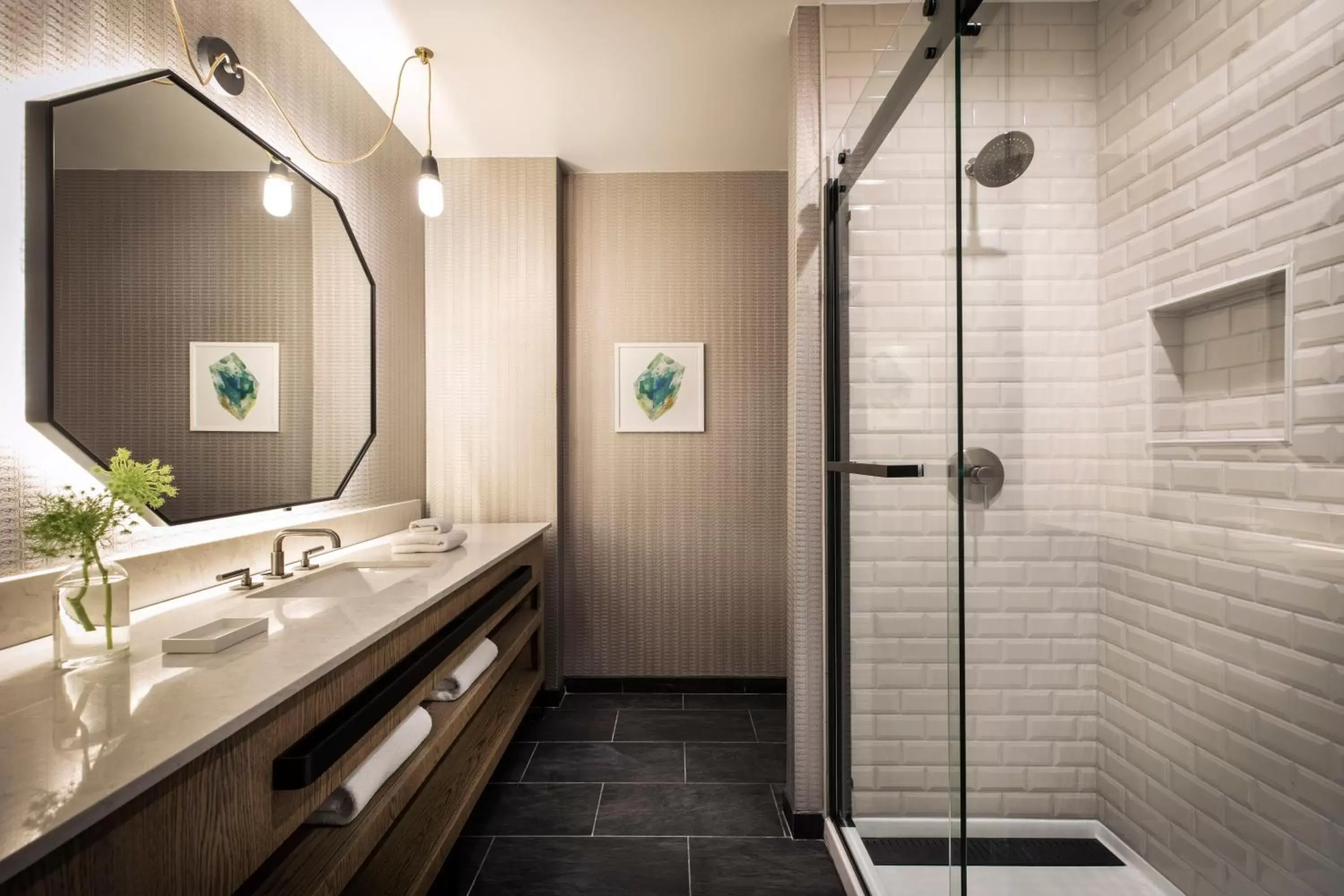 Bathroom in Kimpton Hotel Monaco Denver, an IHG Hotel
