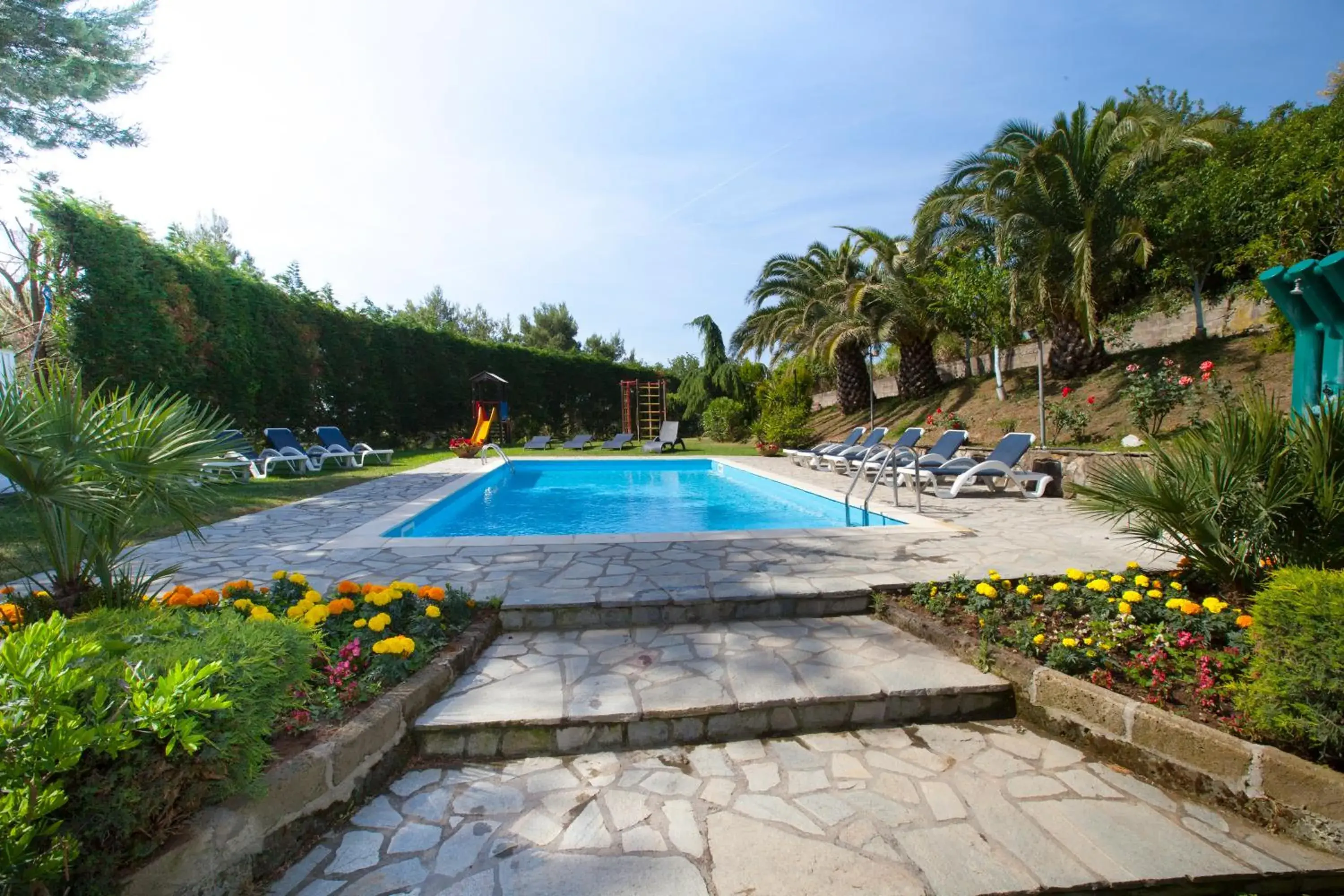 Property building, Swimming Pool in Hotel O Sole Mio