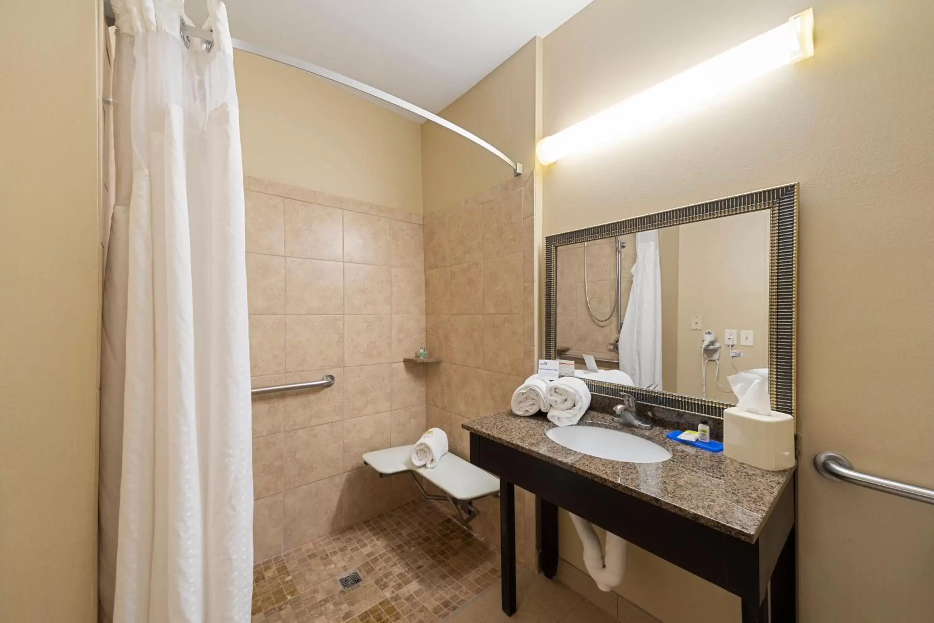 Bathroom in Holiday Inn Express Bloomington West, an IHG Hotel