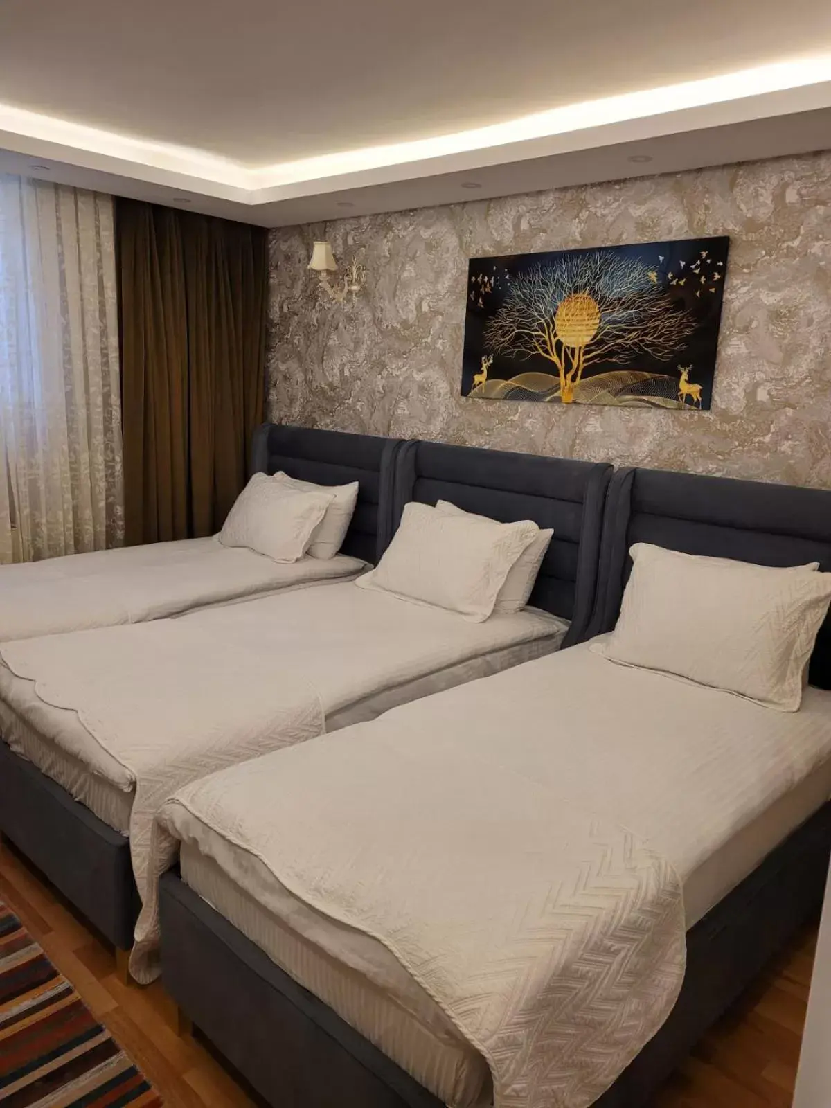 Bed in MR BEYAZ BUTİK HOTEL