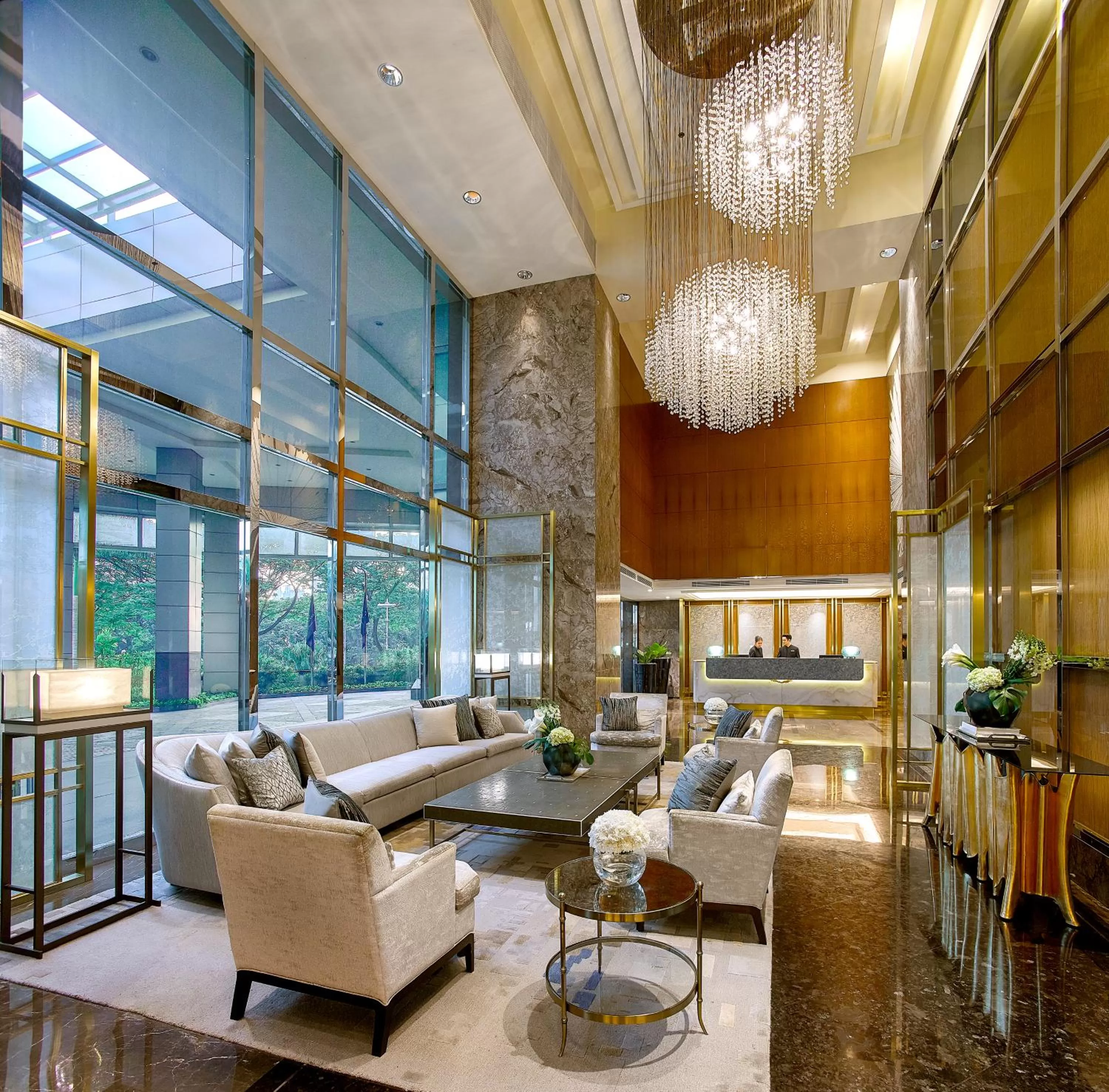 Lobby or reception in The Residences of The Ritz-Carlton Jakarta Pacific Place