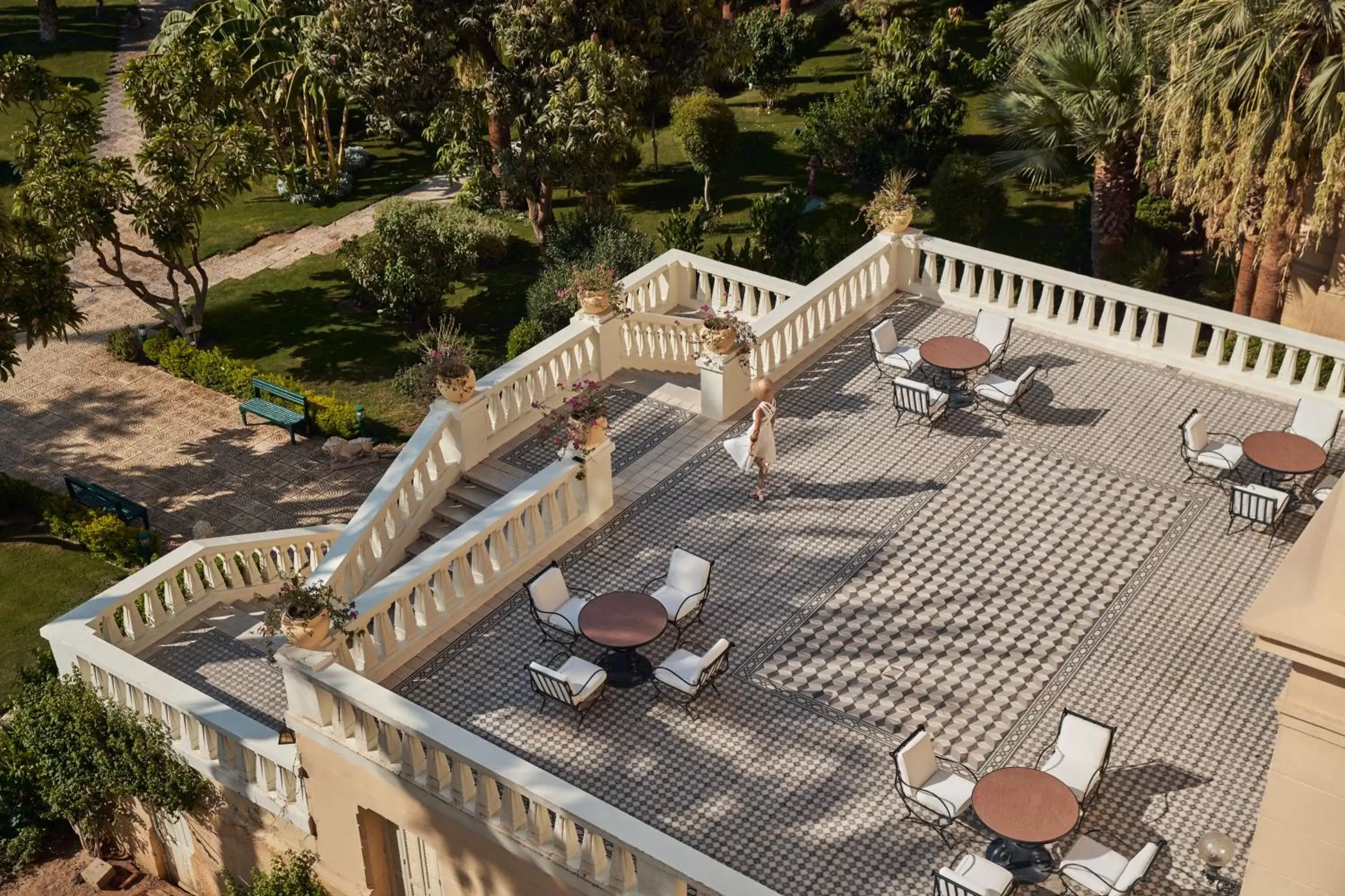 Balcony/Terrace in Sofitel Winter Palace Luxor