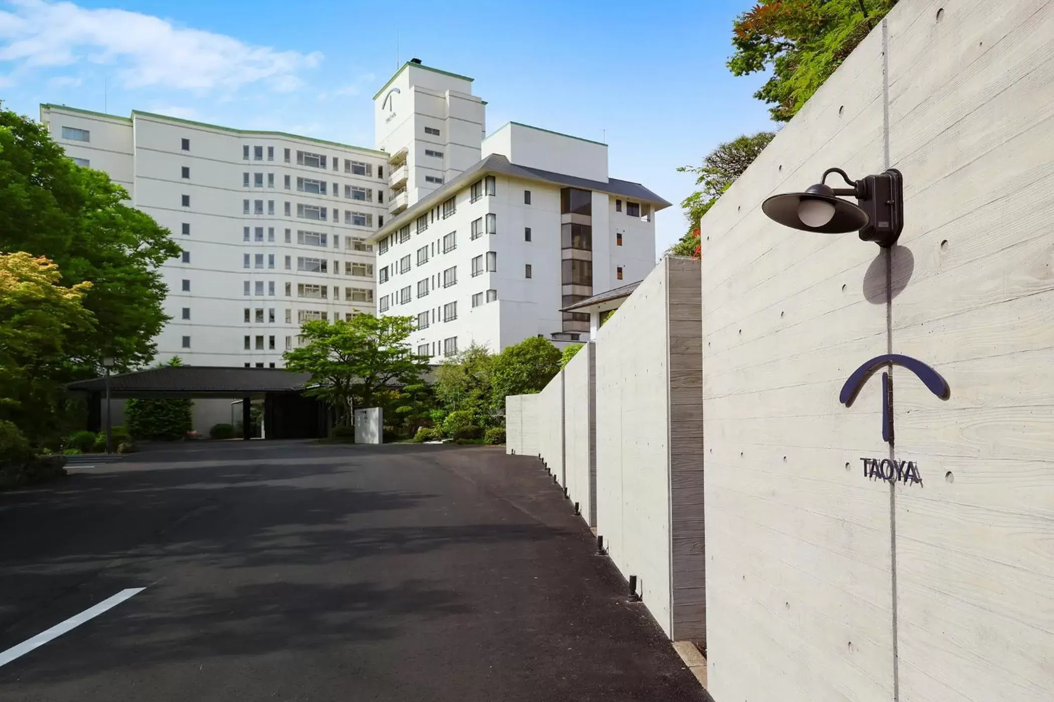 Facade/entrance in TAOYA Akiu Facade/entrance in TAOYA Akiu