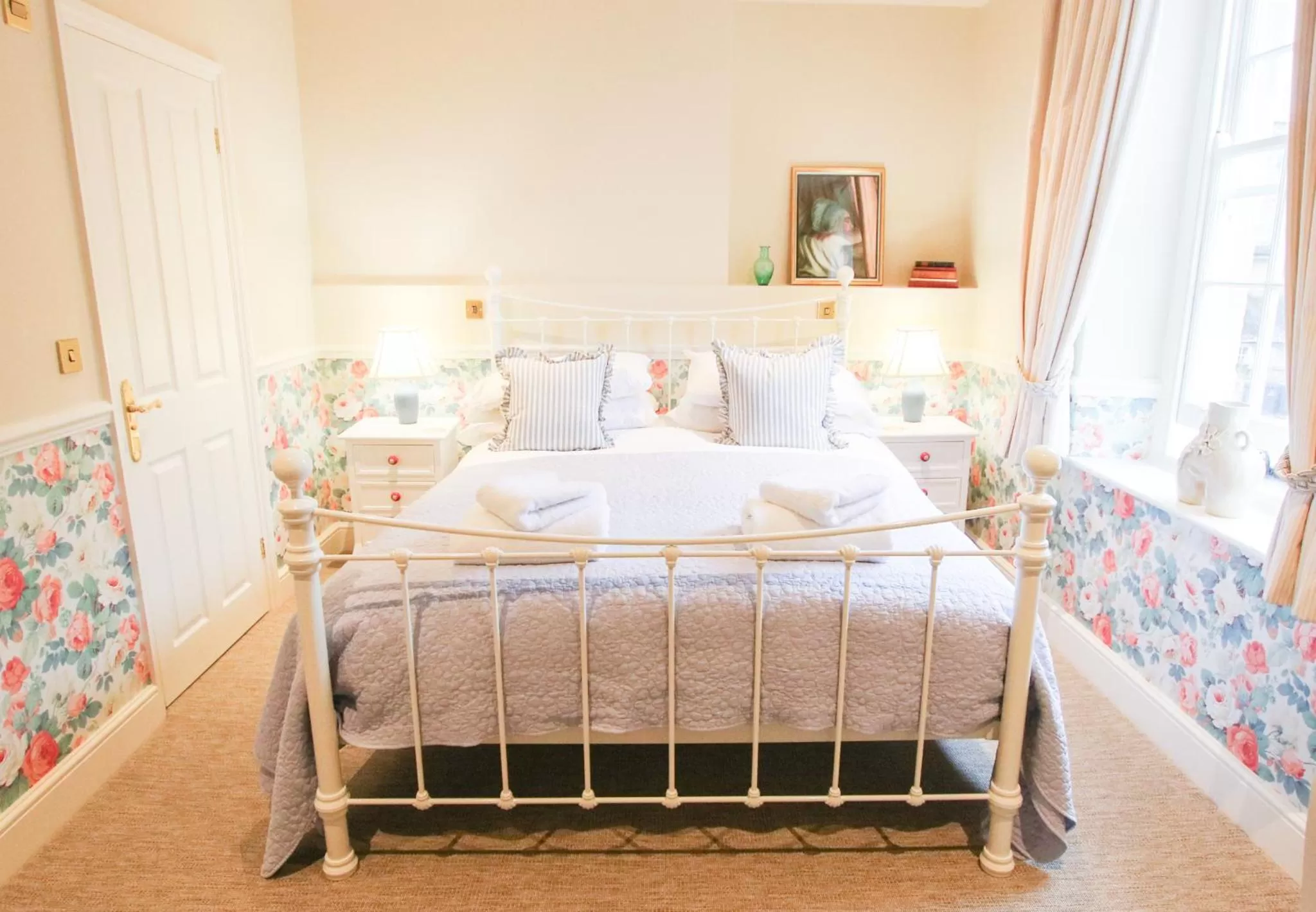 Bed in Fleur de Lys Bampton