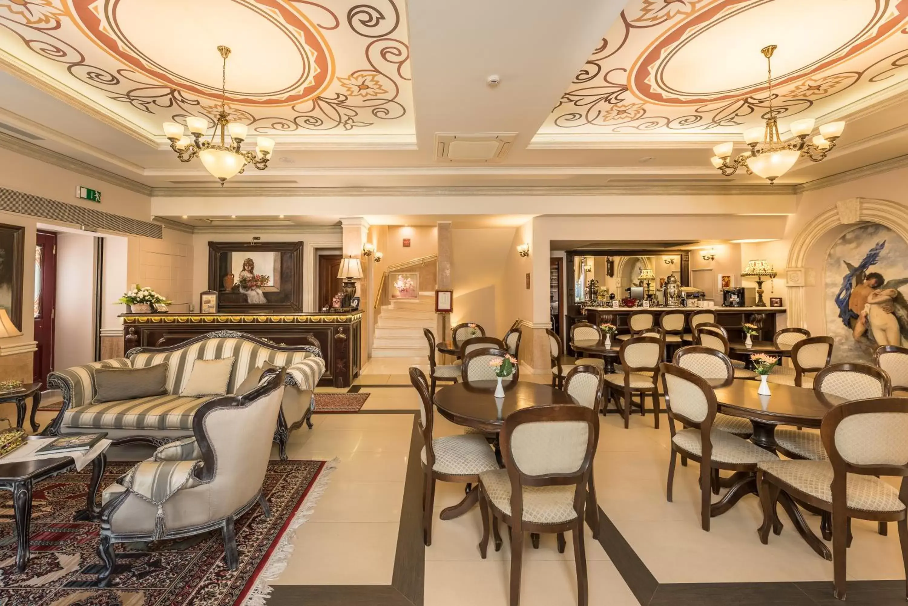 Lobby or reception in Theofilos Paradise Boutique Hotel Lobby or reception in Theofilos Paradise Boutique Hotel