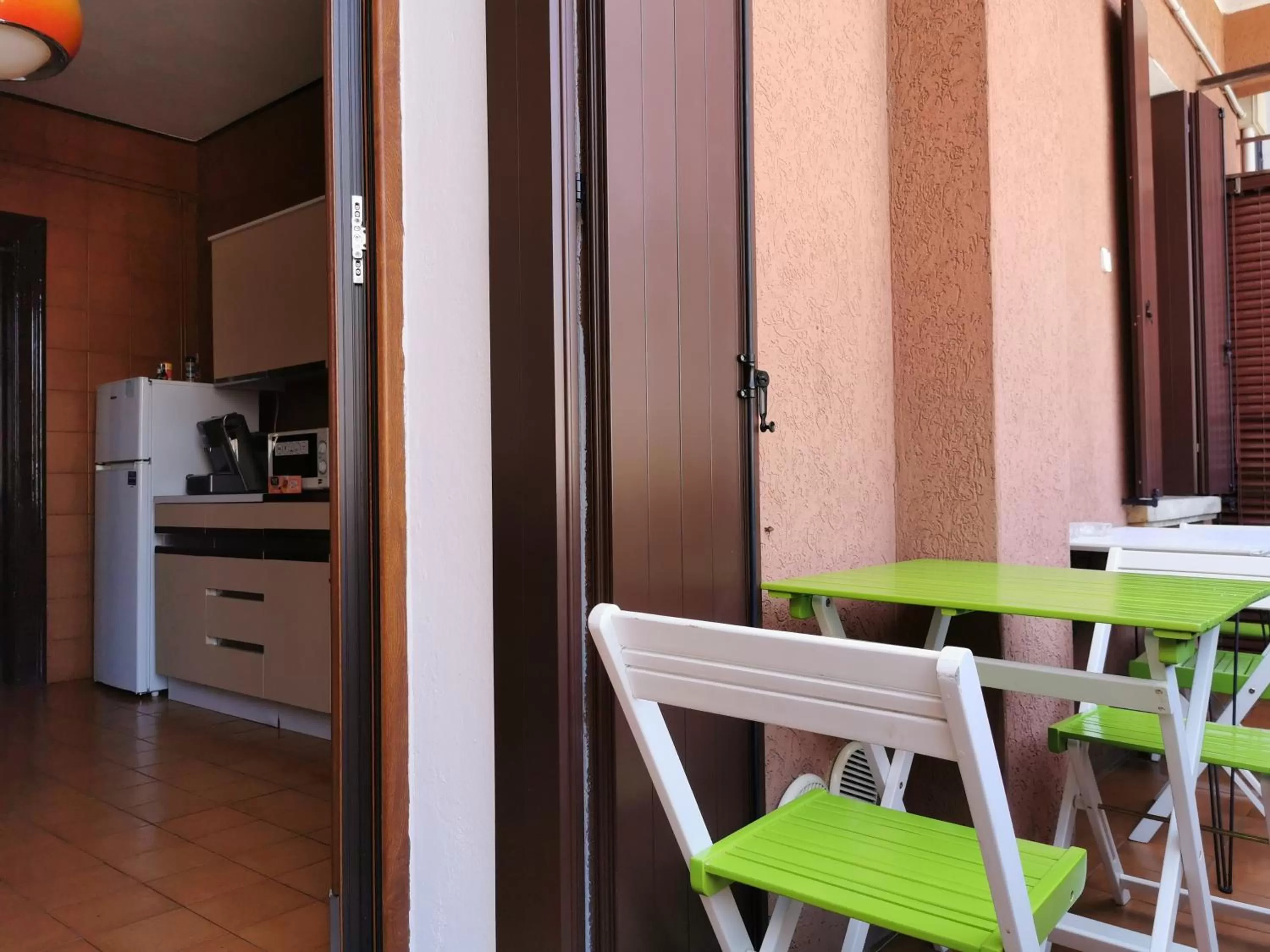 Dining area in b&b Wu Giada