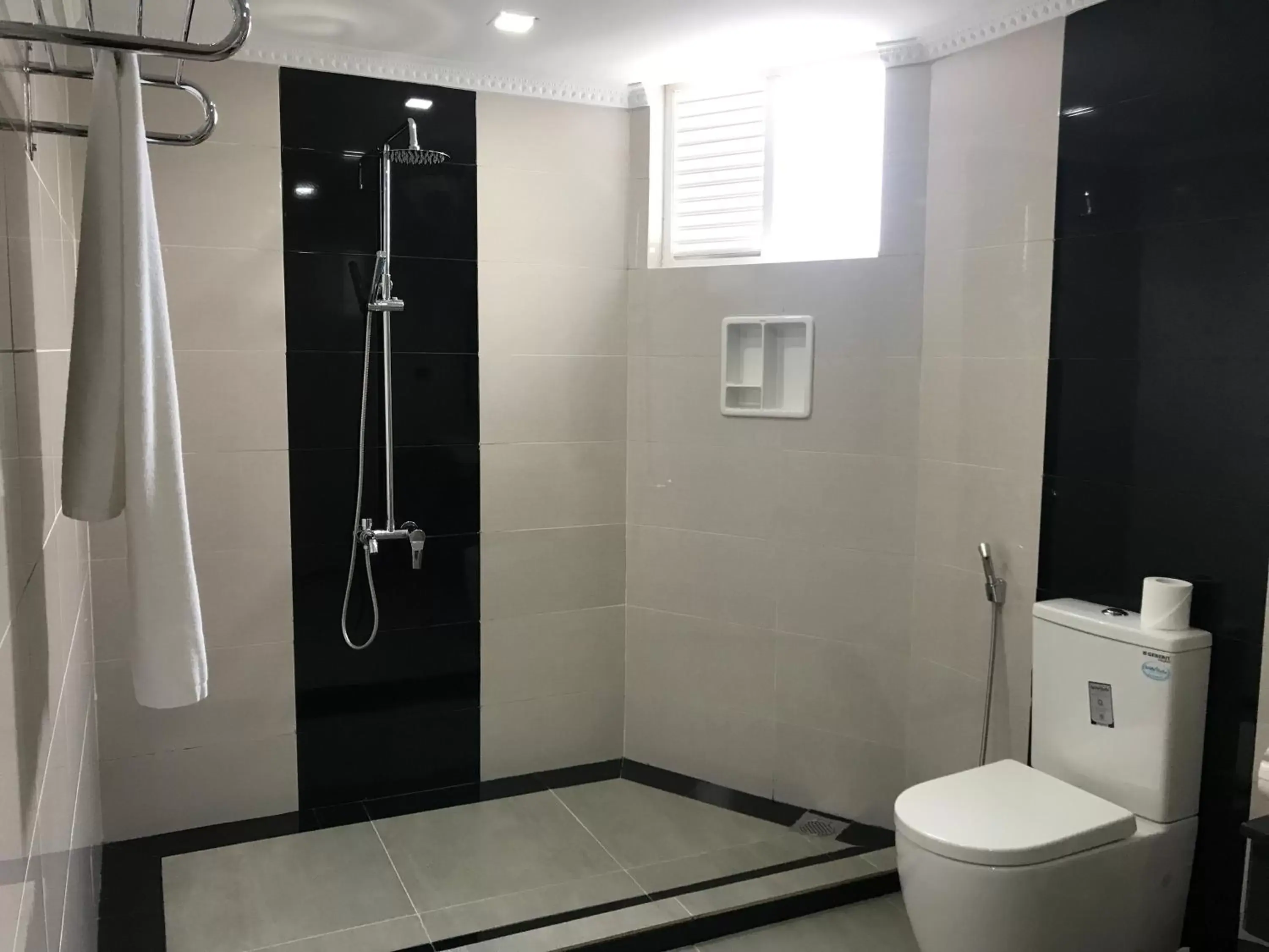Shower, Bathroom in Elegant Hotel