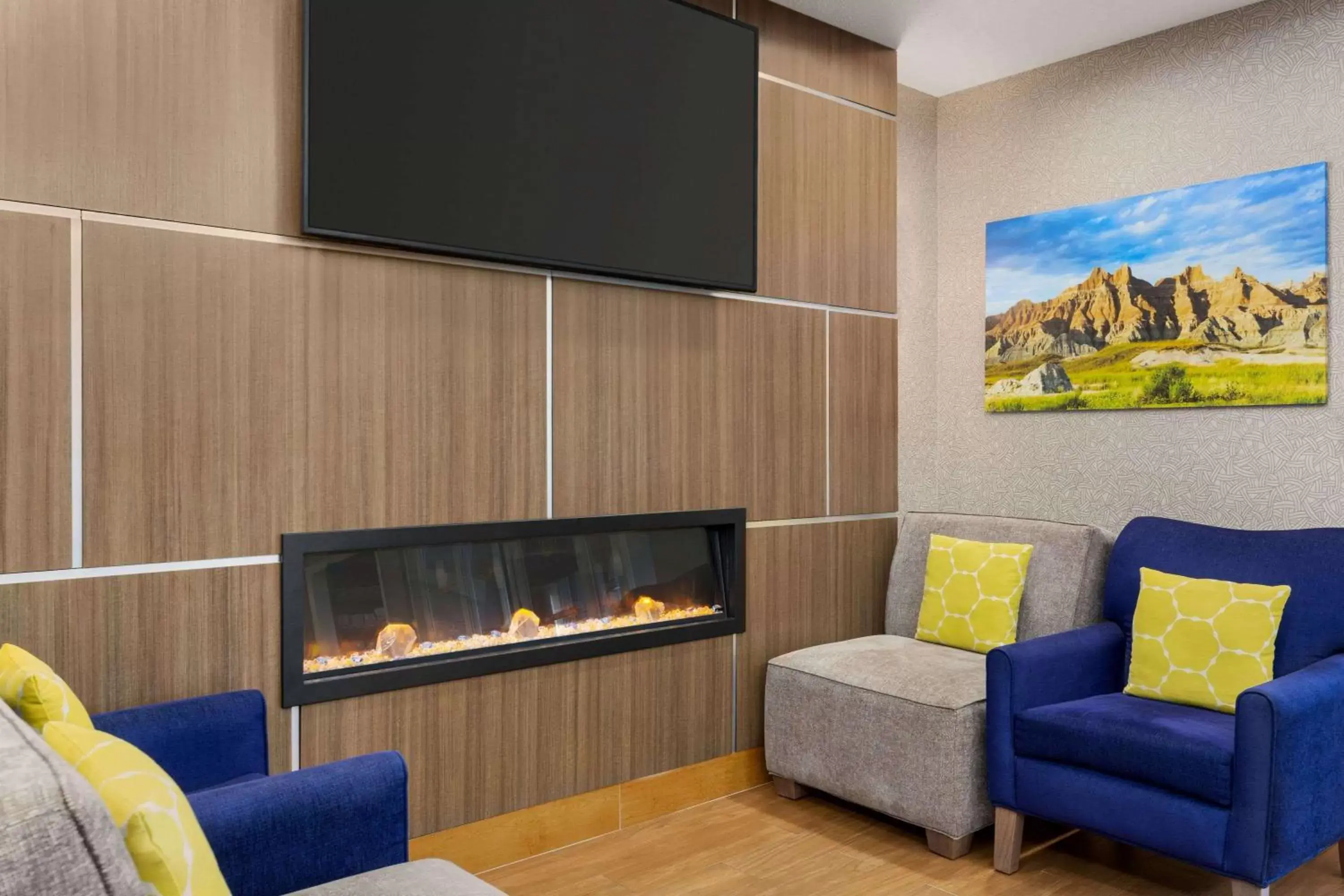 Lobby or reception, TV/Entertainment Center in La Quinta by Wyndham Rapid City