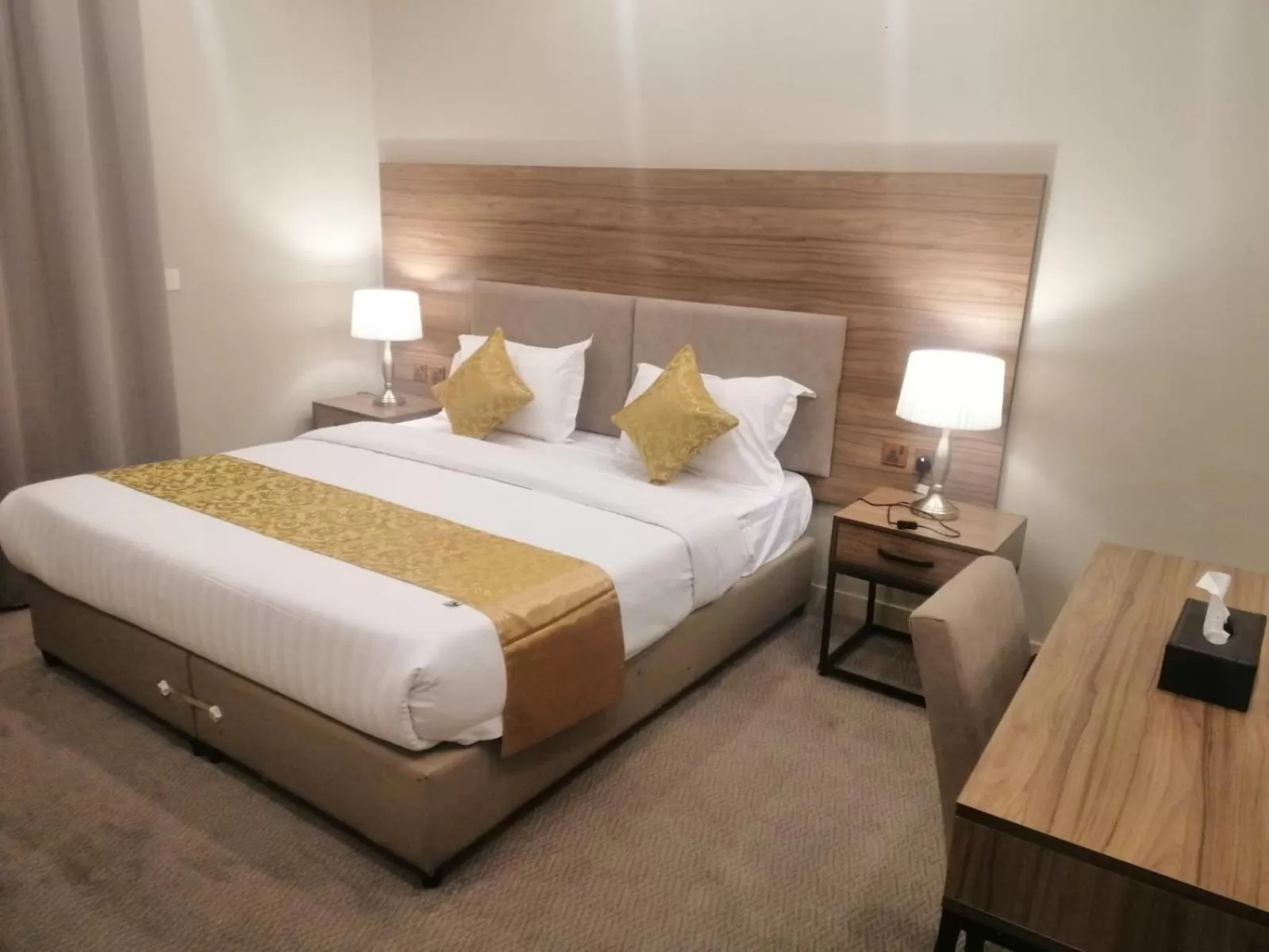 Bedroom, Bed in Vital House Apartments