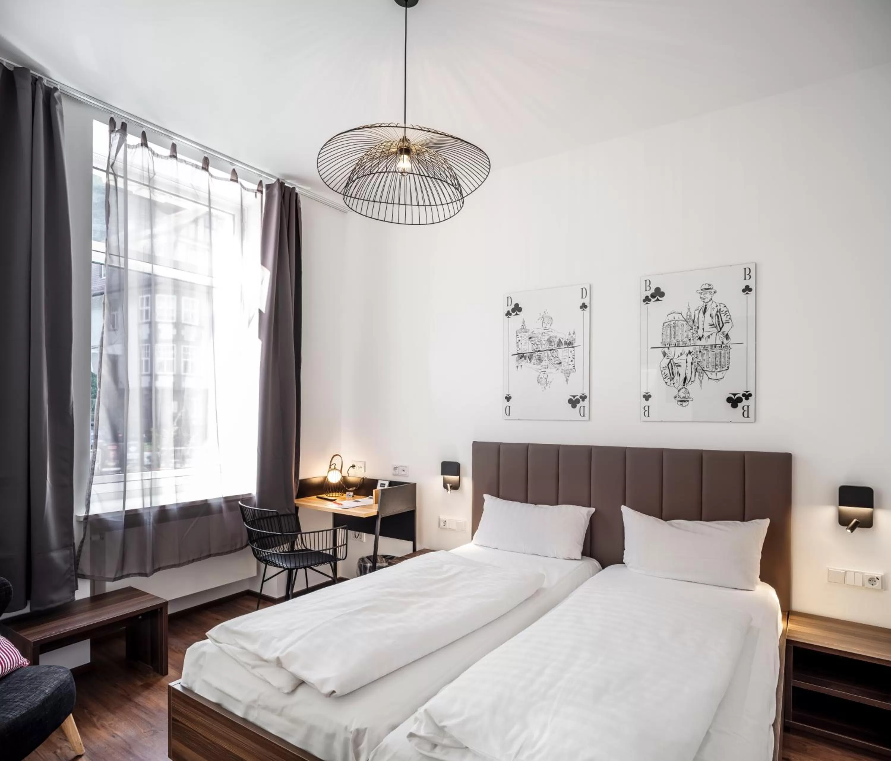 Bed in acor Boutique Hotel