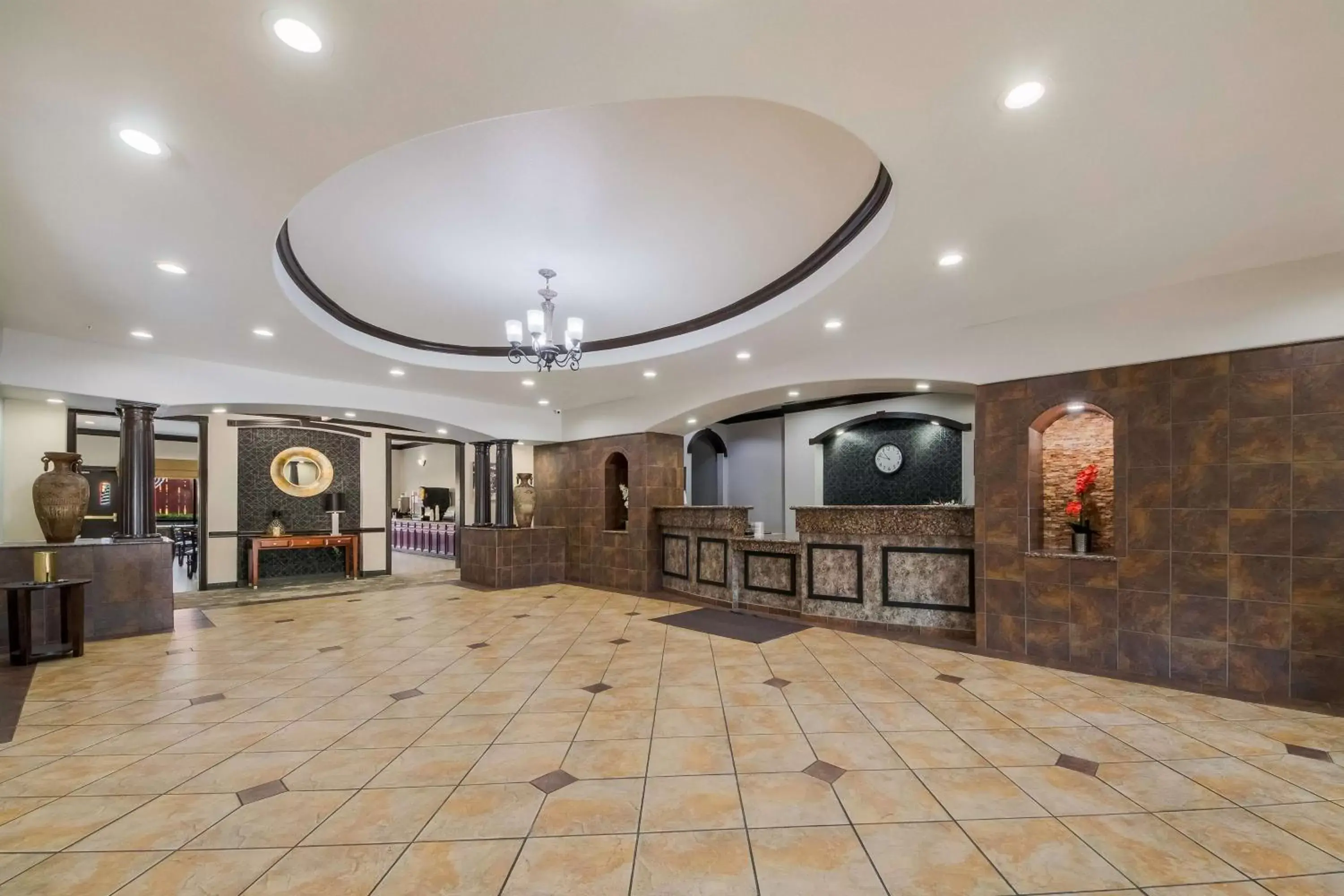 Lobby or reception, Lobby/Reception in SureStay Plus Hotel by Best Western Near SeaWorld San Antonio