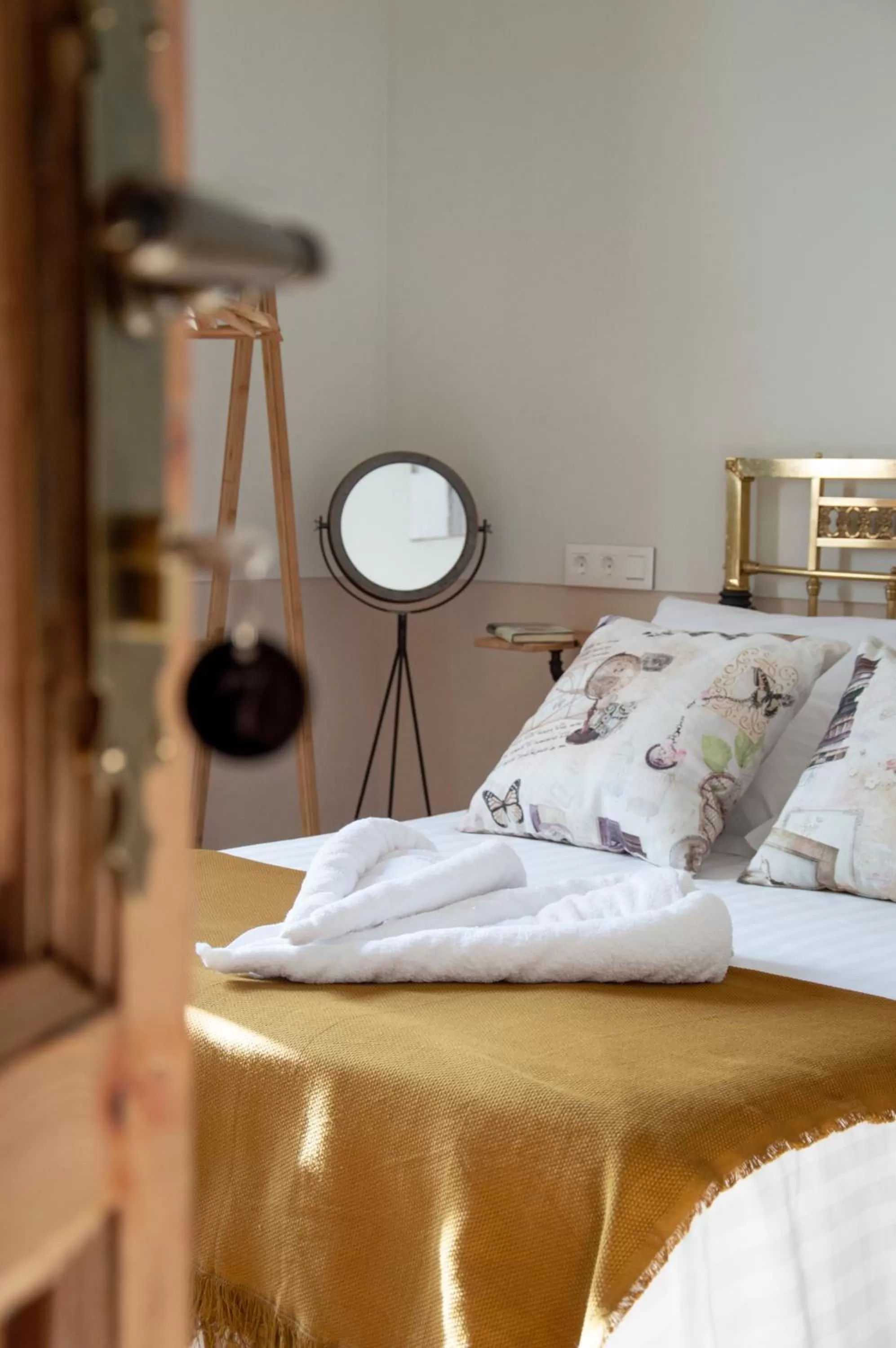 Bedroom, Bed in La Casa del Médico Hostería Rural