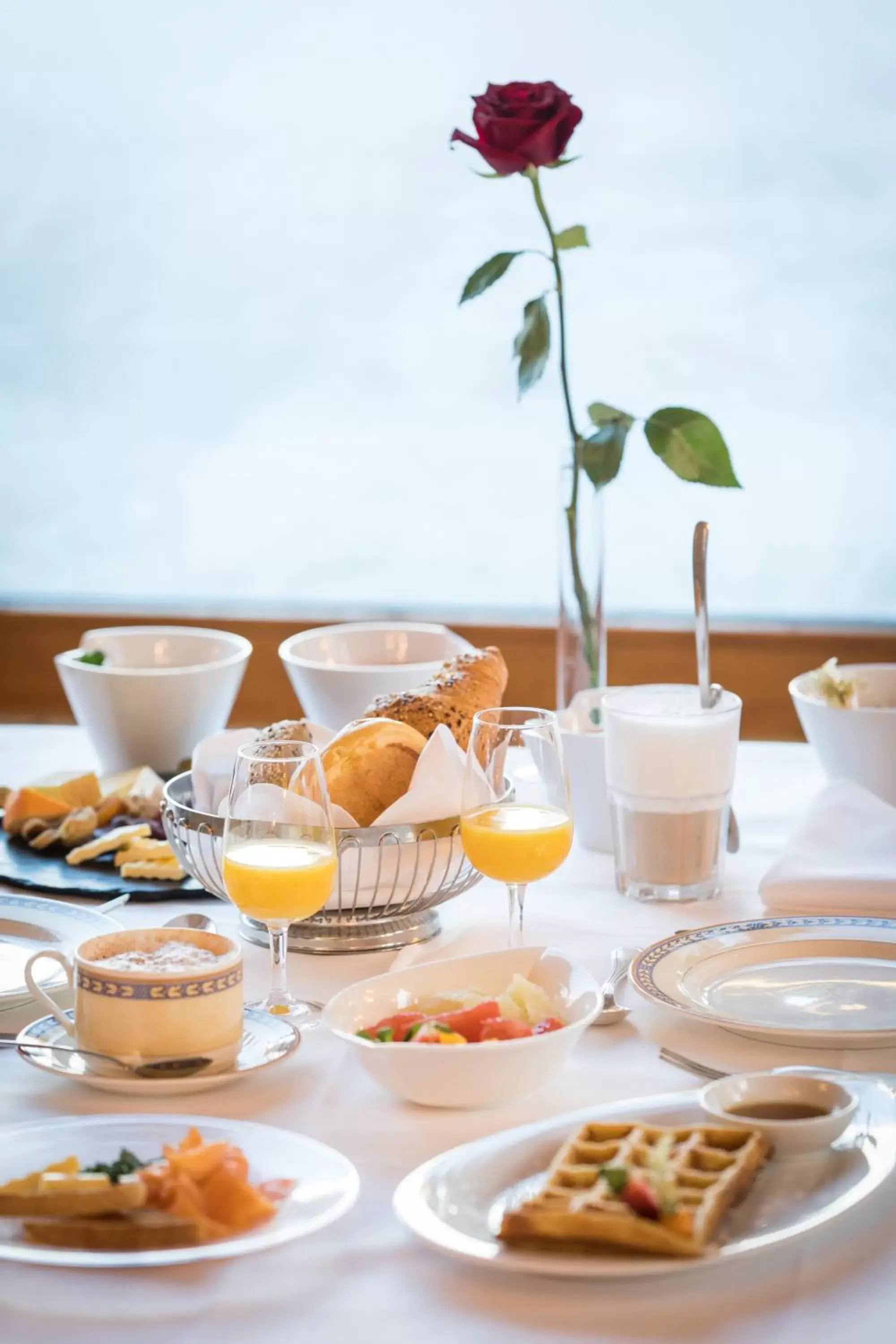Breakfast in Walliserhof Grand-Hotel & Spa Relais & Châteaux