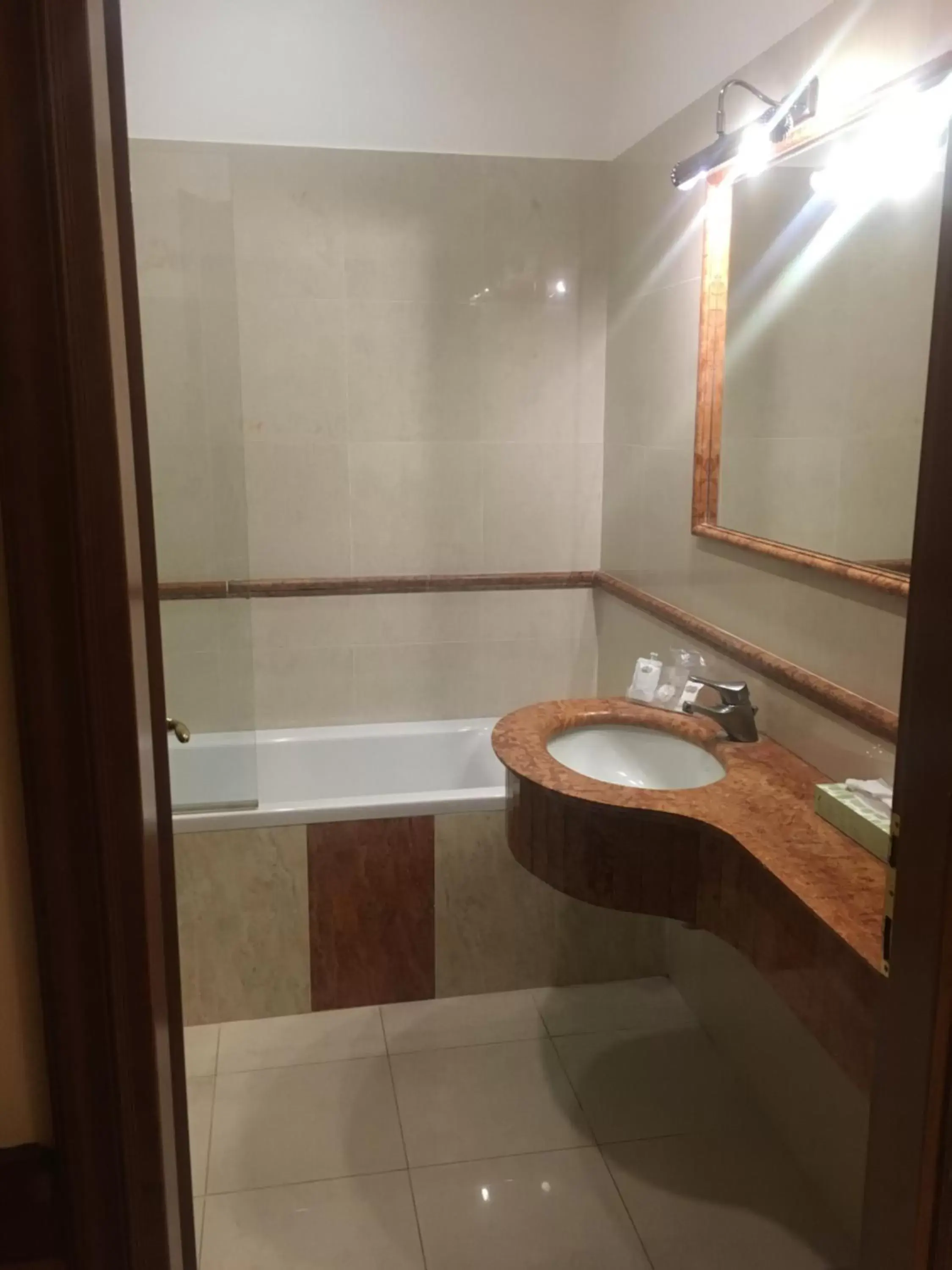 Bathroom in Hotel Hiberia
