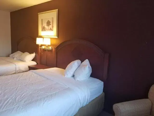 Bed in Red Apple Inn